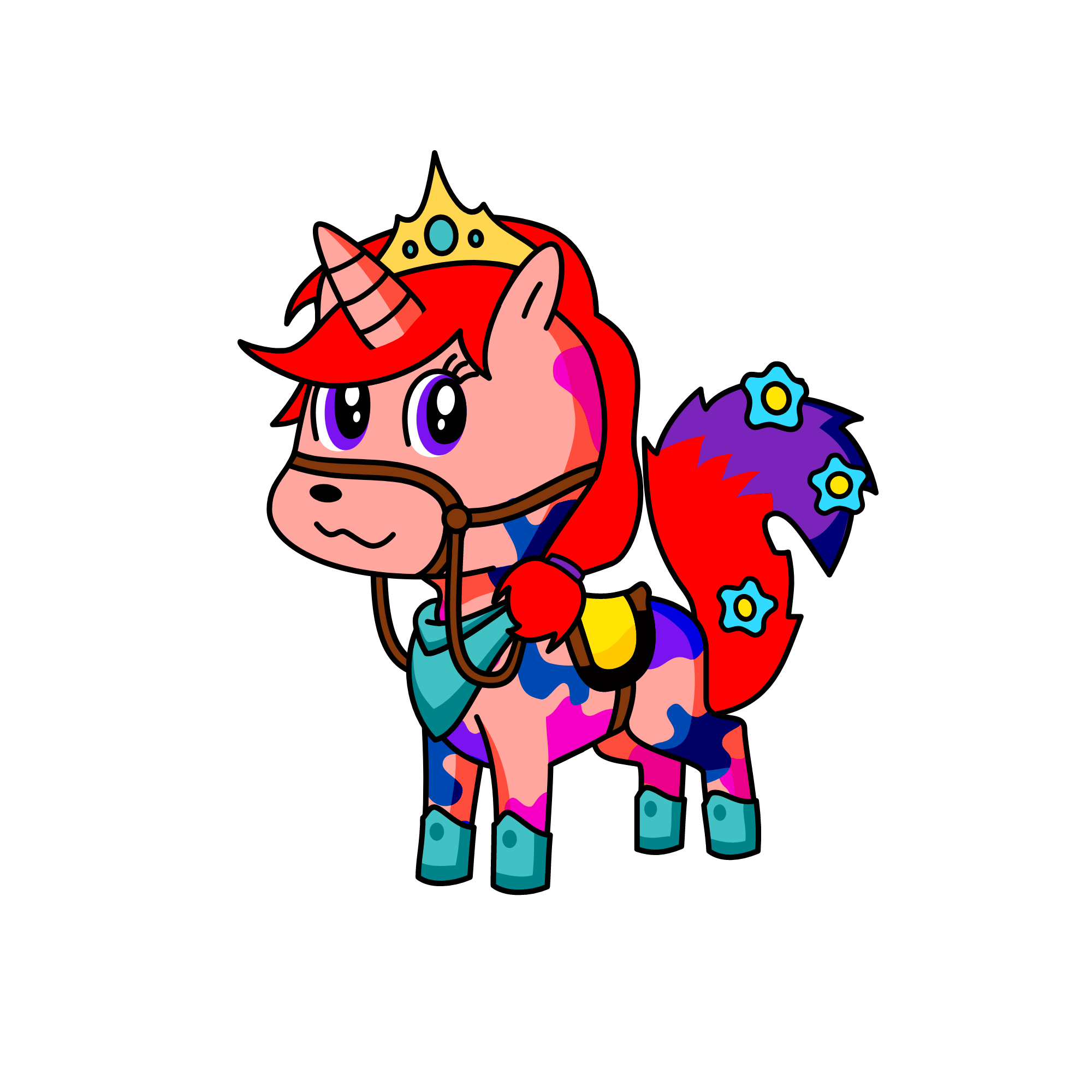 Catty, the unicorn