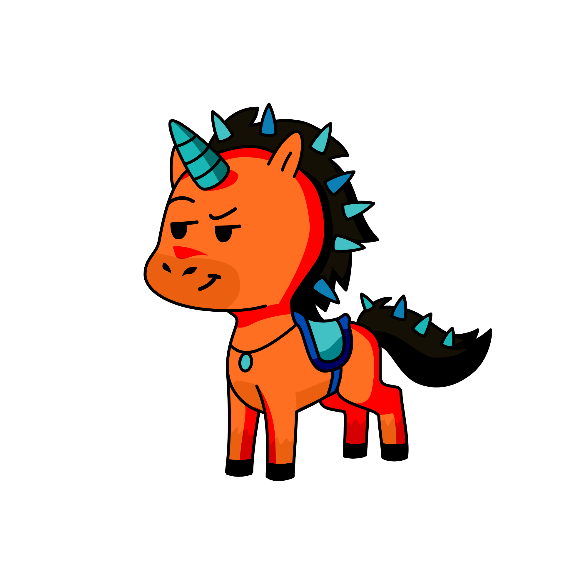 Percy the Unicorn has some sass!, the unicorn