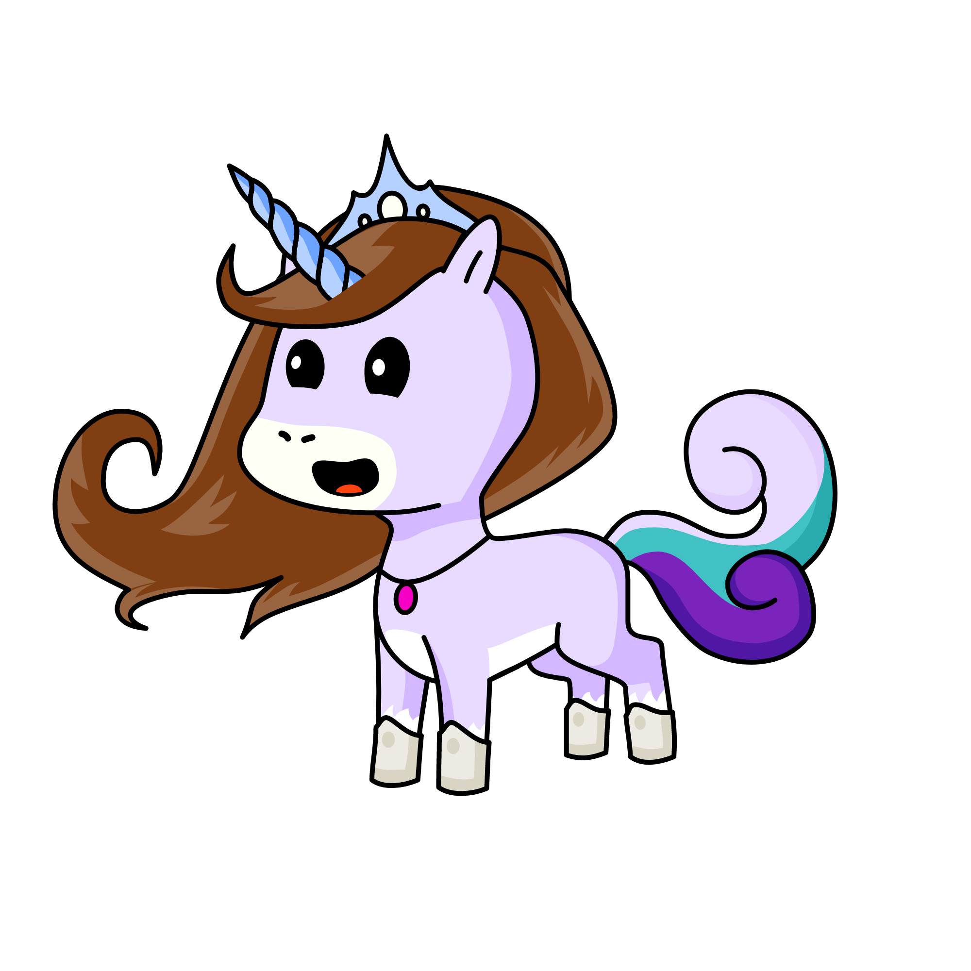 Daphne, the unicorn