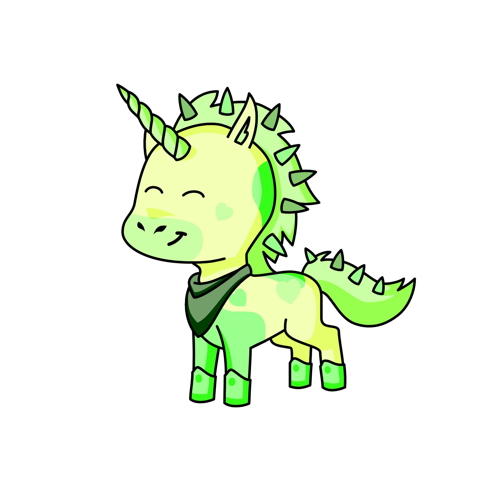 Brighter, the unicorn