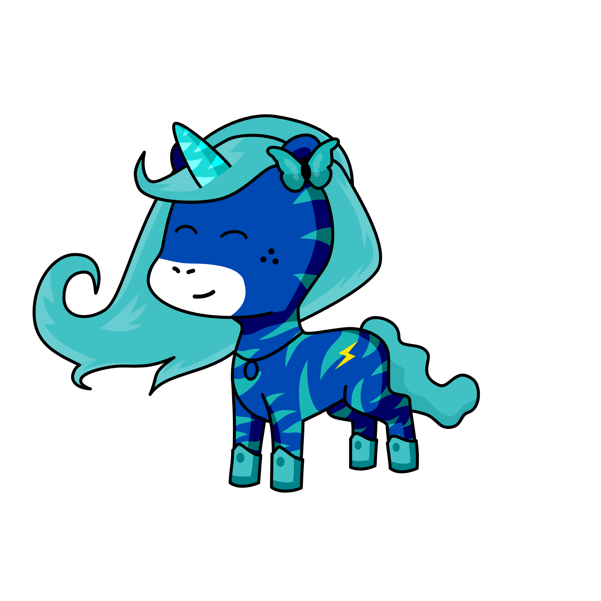 bella, the unicorn