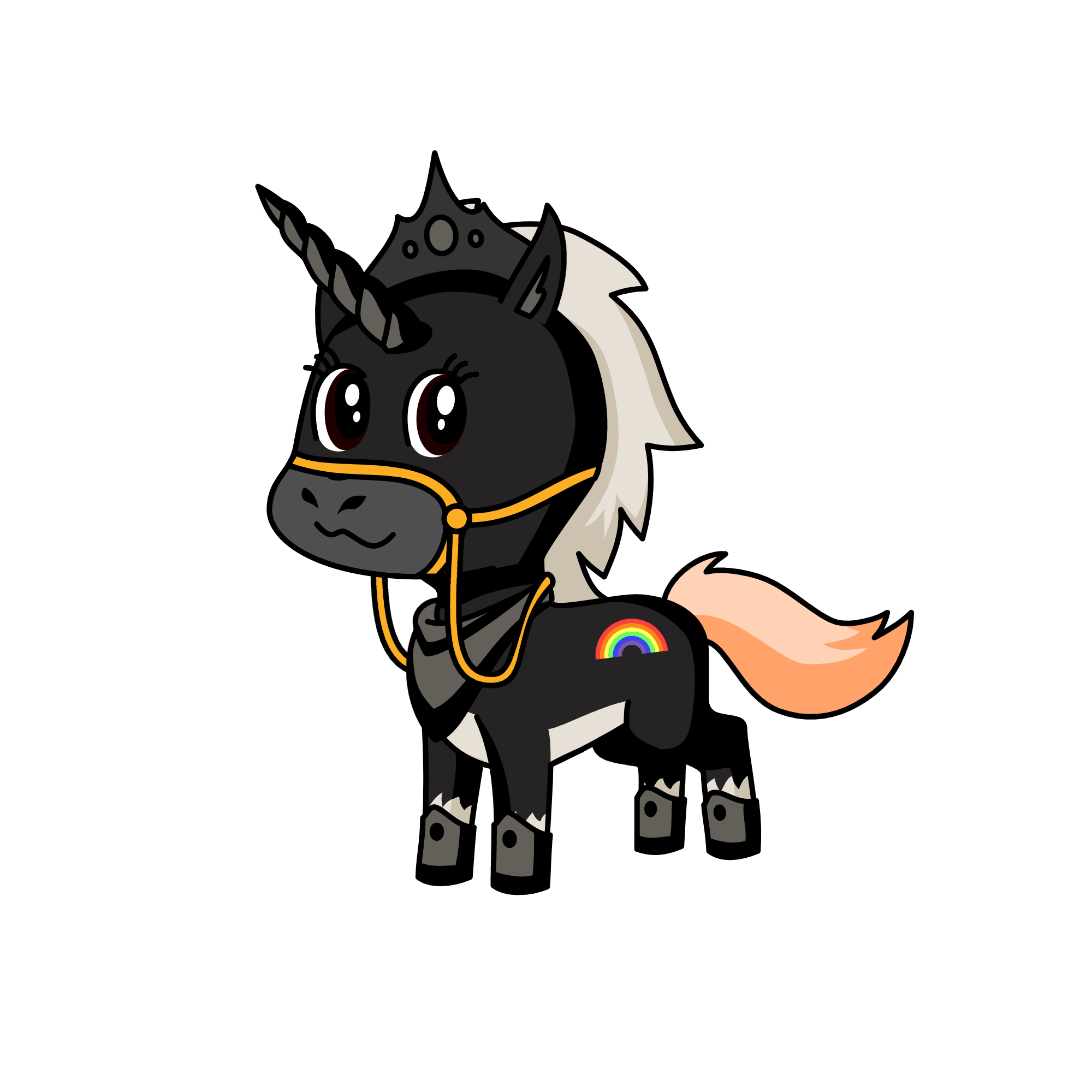 Midnight, the unicorn