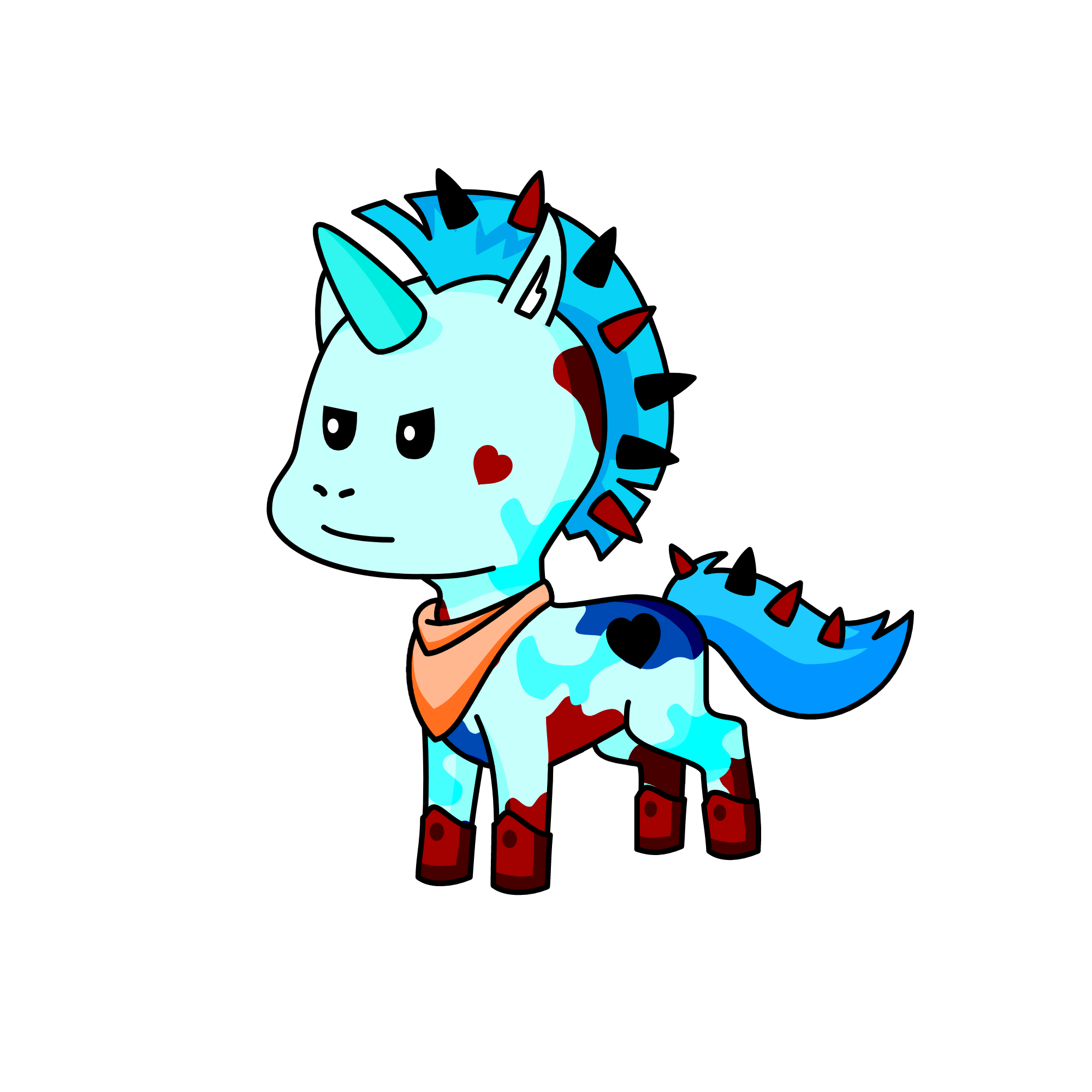 Rocky, the unicorn