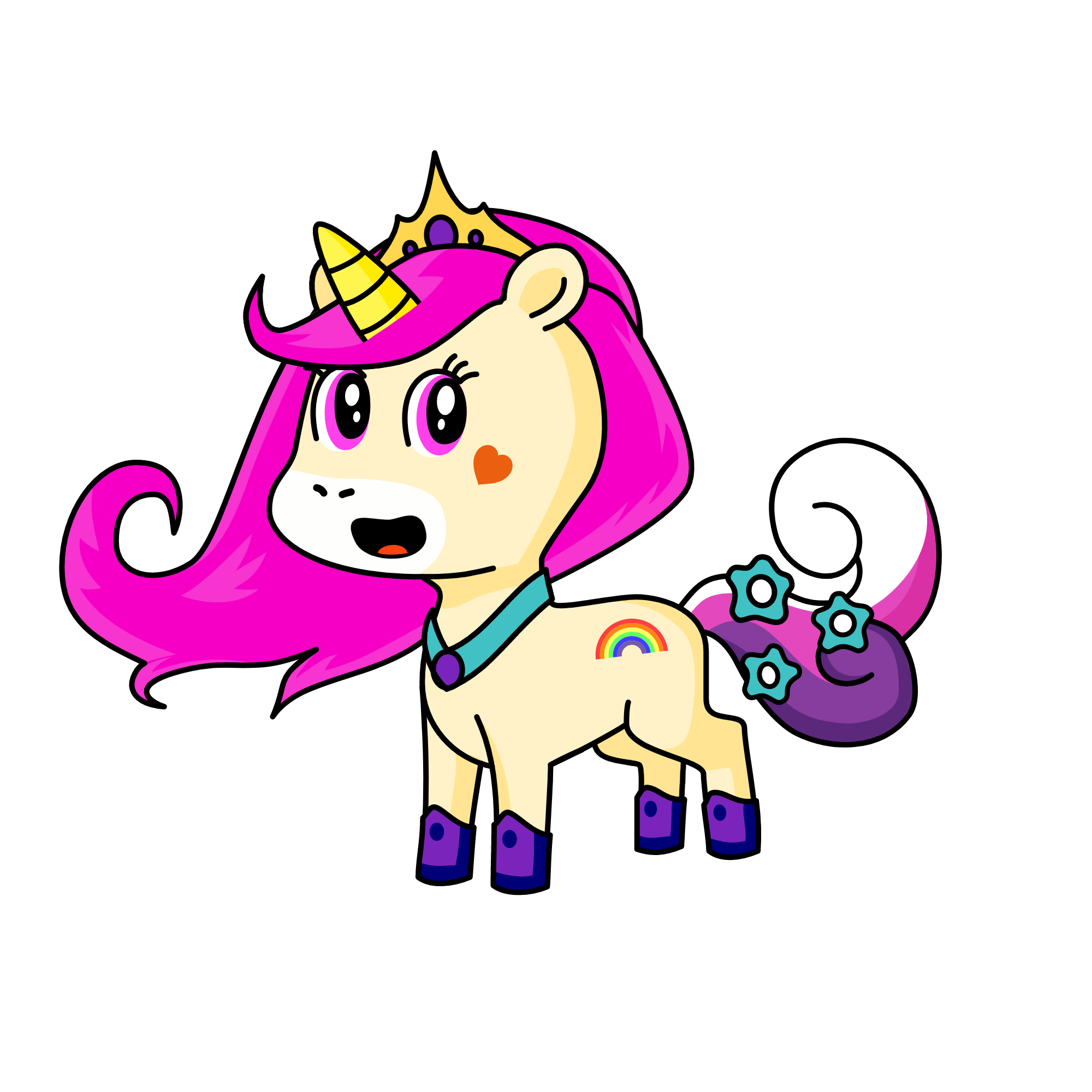 My Dream Unicorn, the unicorn