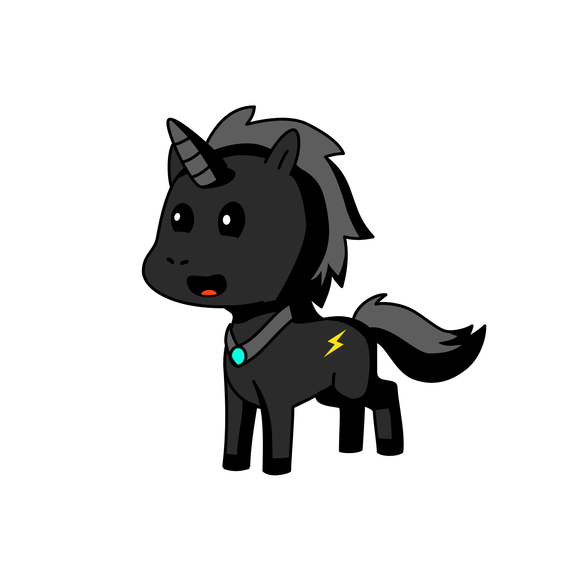 Darkman, the unicorn