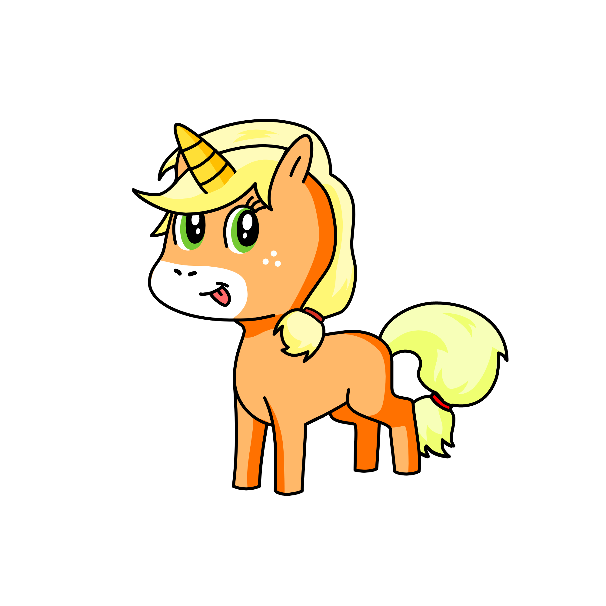 Apple Jack, the unicorn