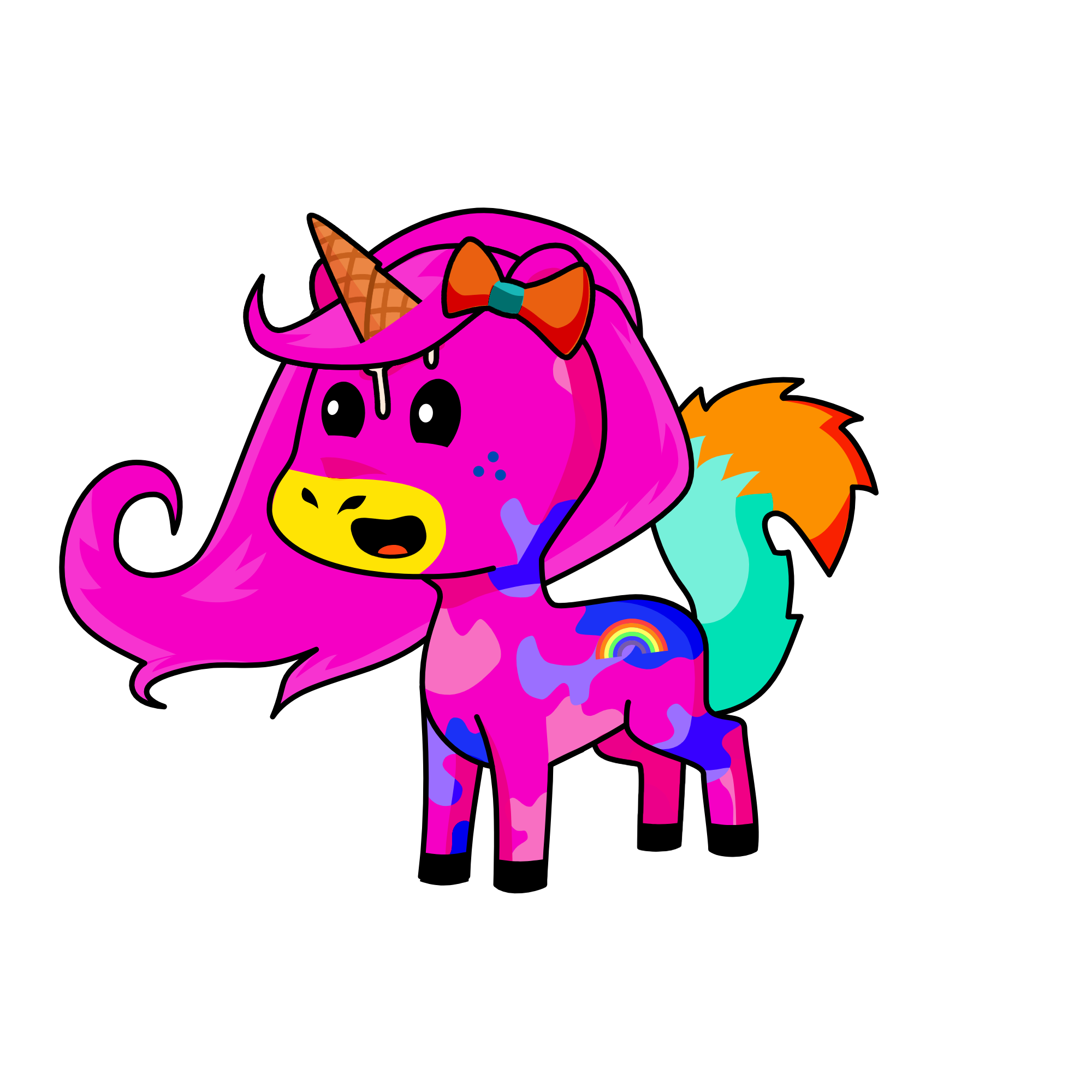 summer, the unicorn