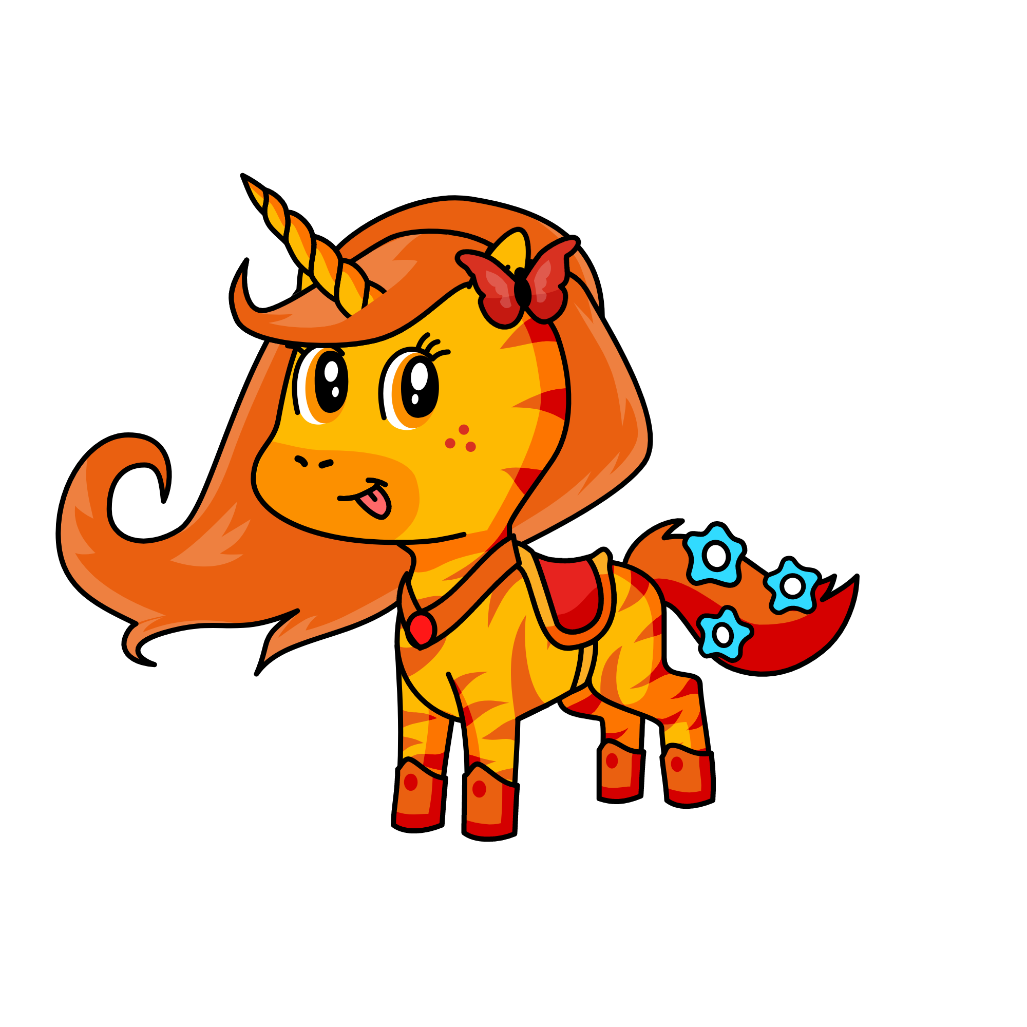 Sunny, the unicorn