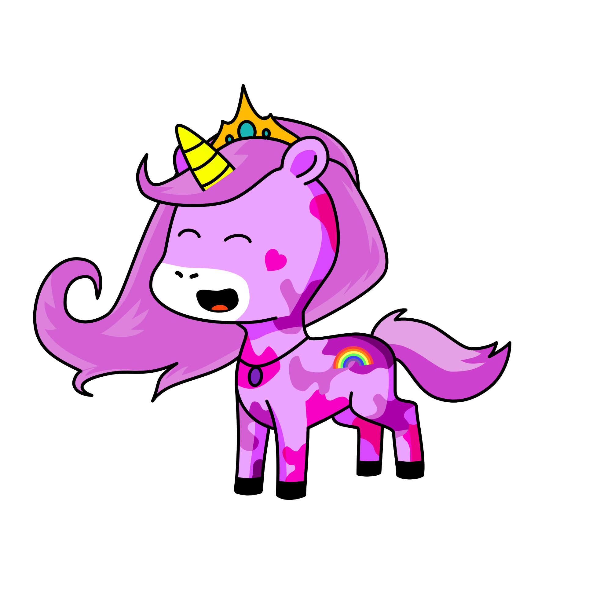 purplelin, the unicorn