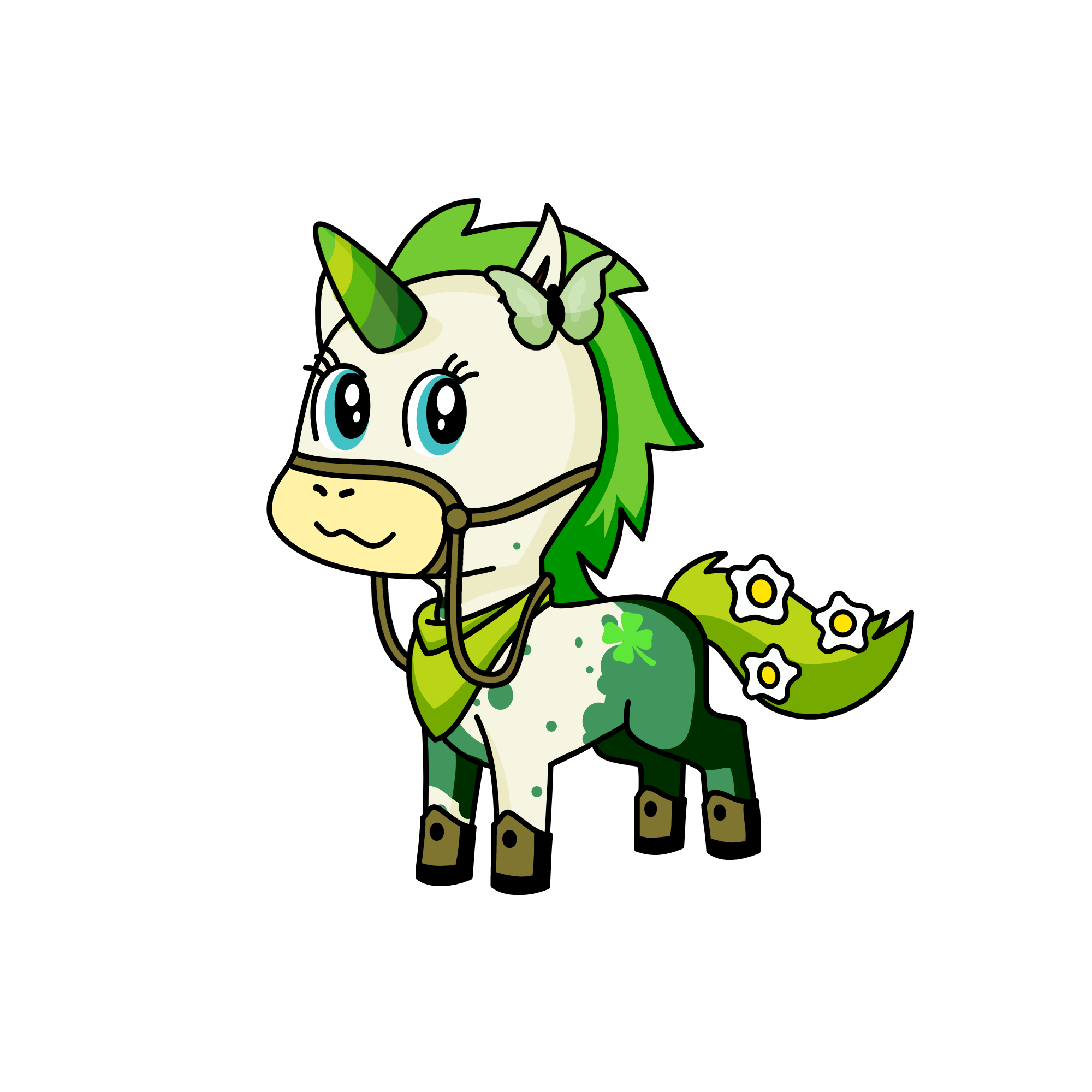 Nymph, the unicorn