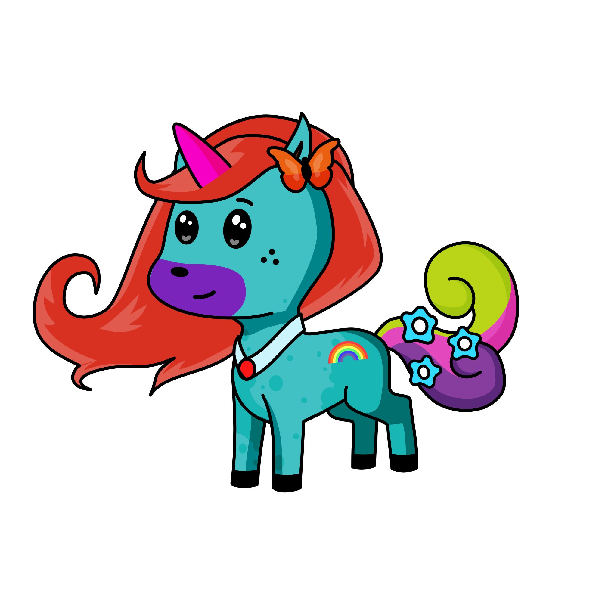 lapoop, the unicorn