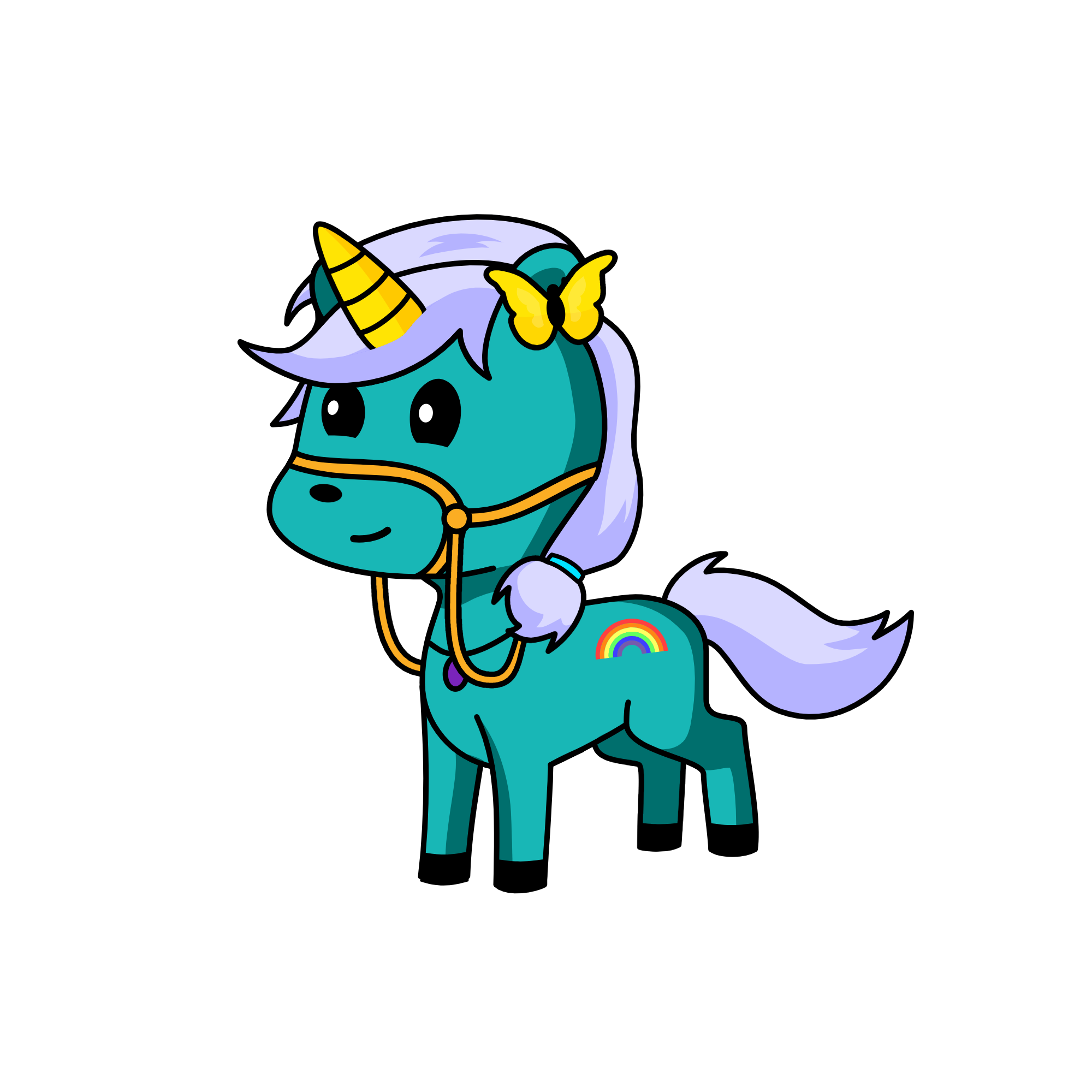 Snowy, the unicorn