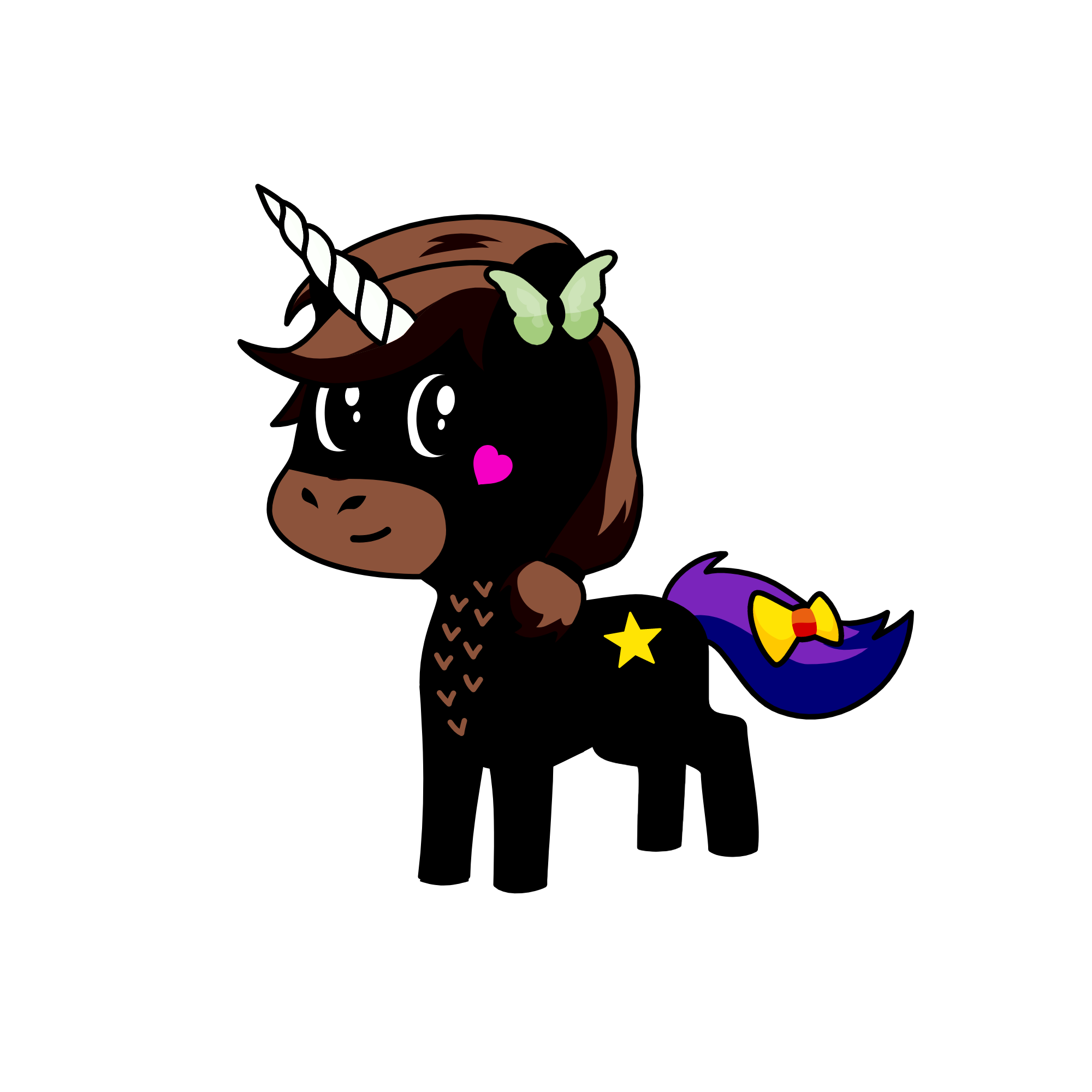 Halloween pony (Pankai), the unicorn