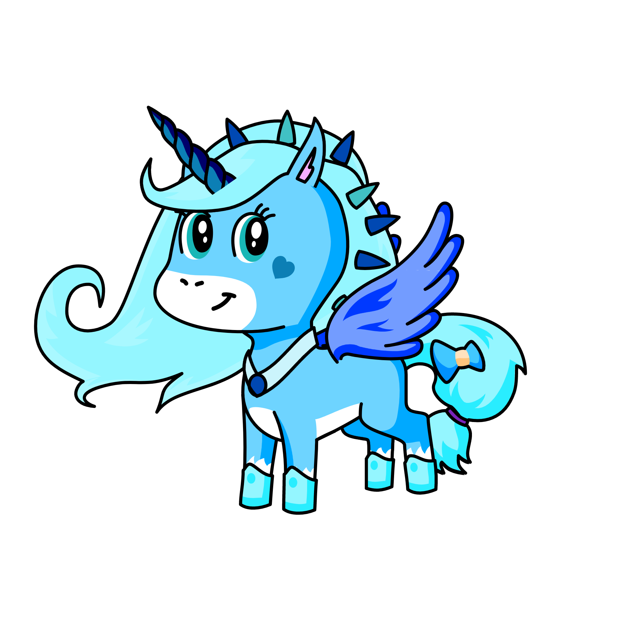 Crystal Stream, the unicorn