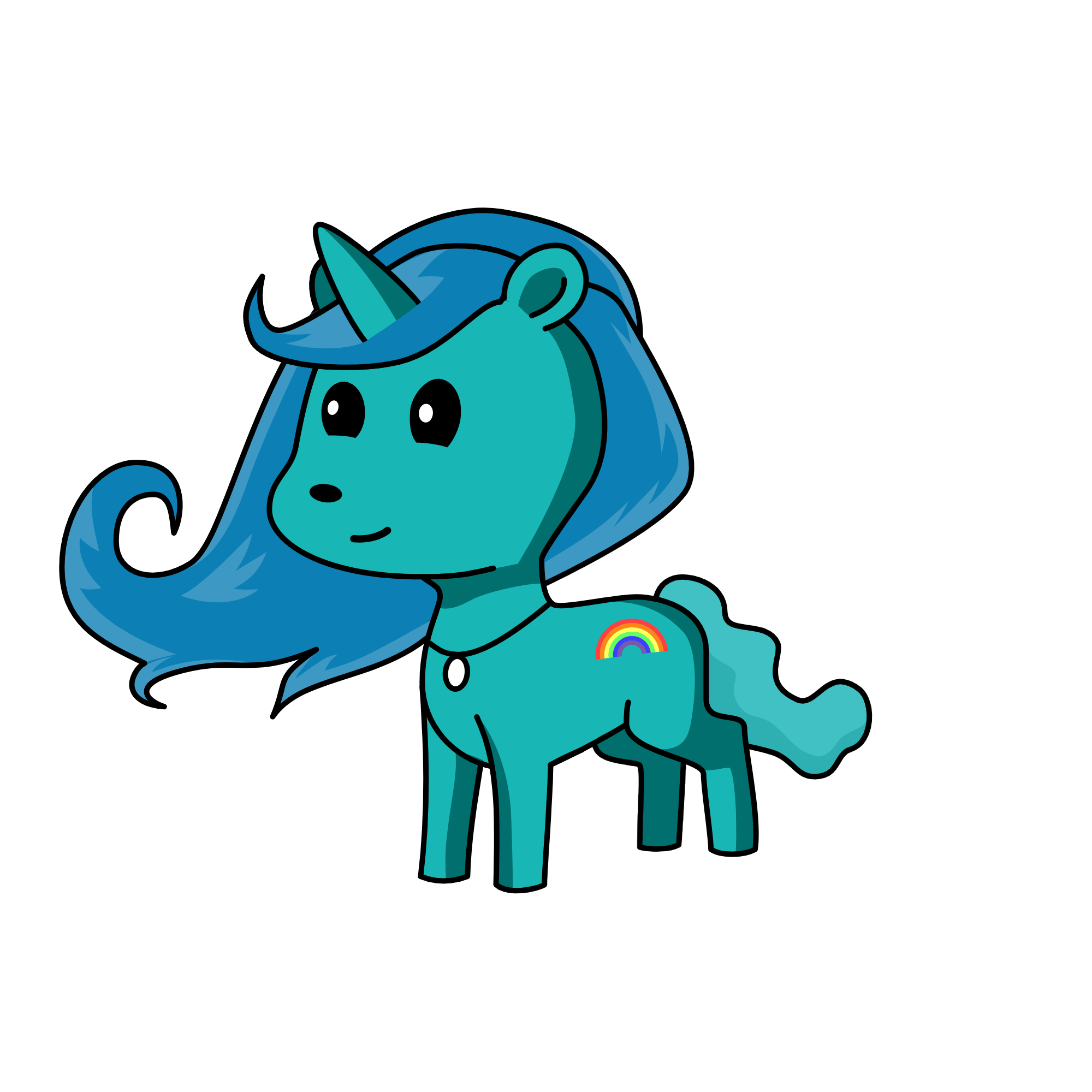 Skie, the unicorn