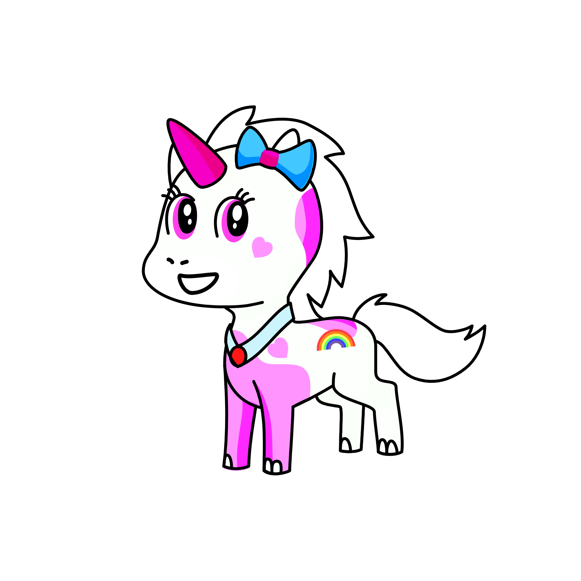 Valentine, the unicorn