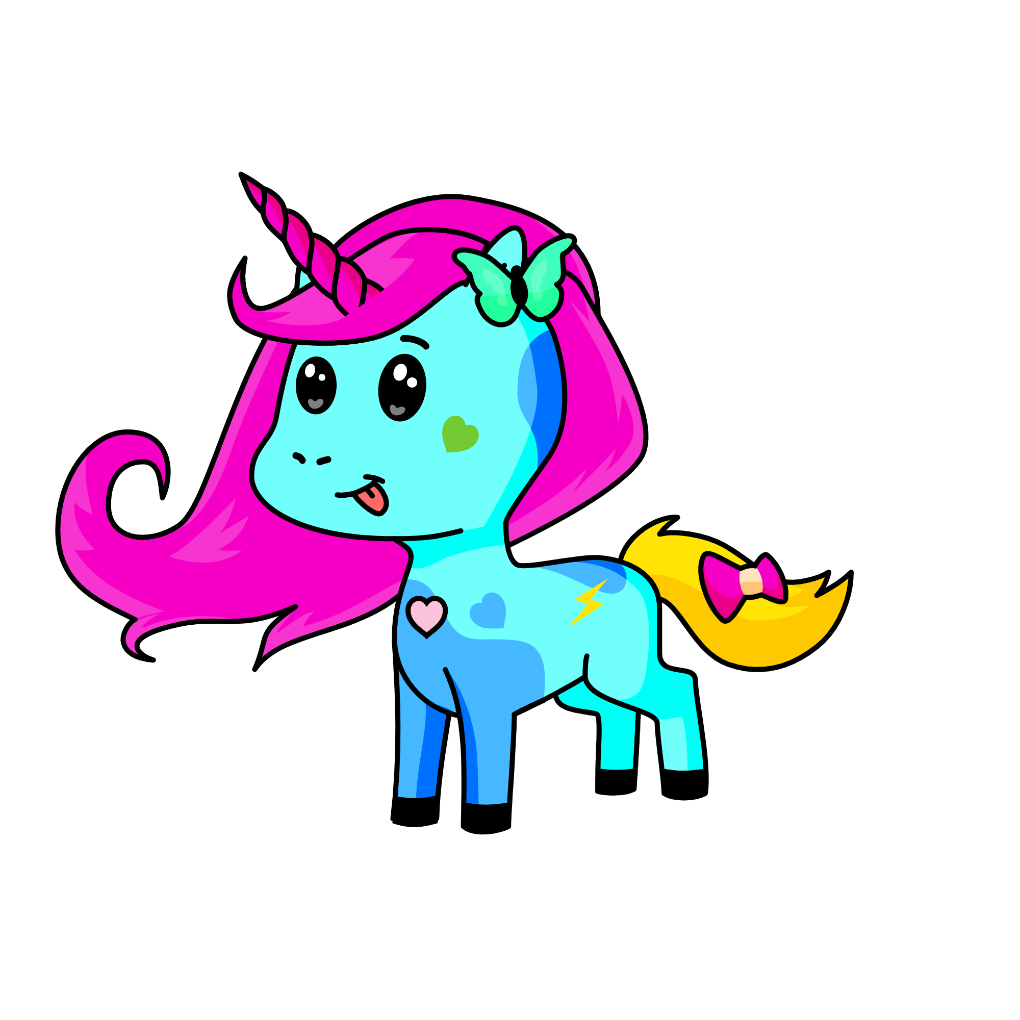 moon girl, the unicorn