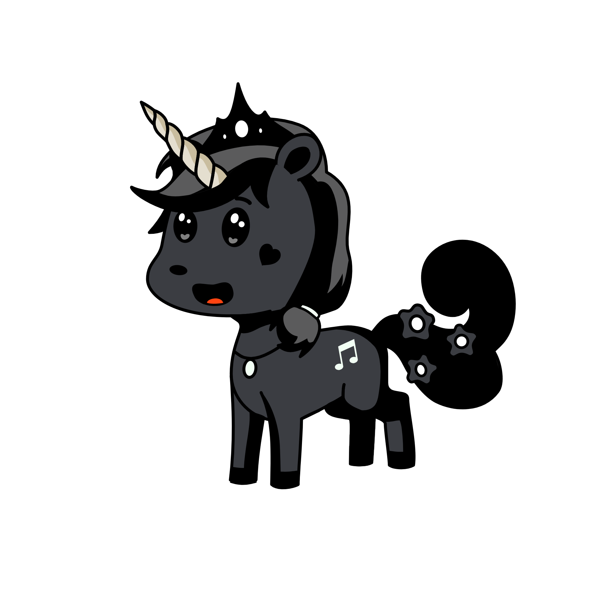 night princess, the unicorn