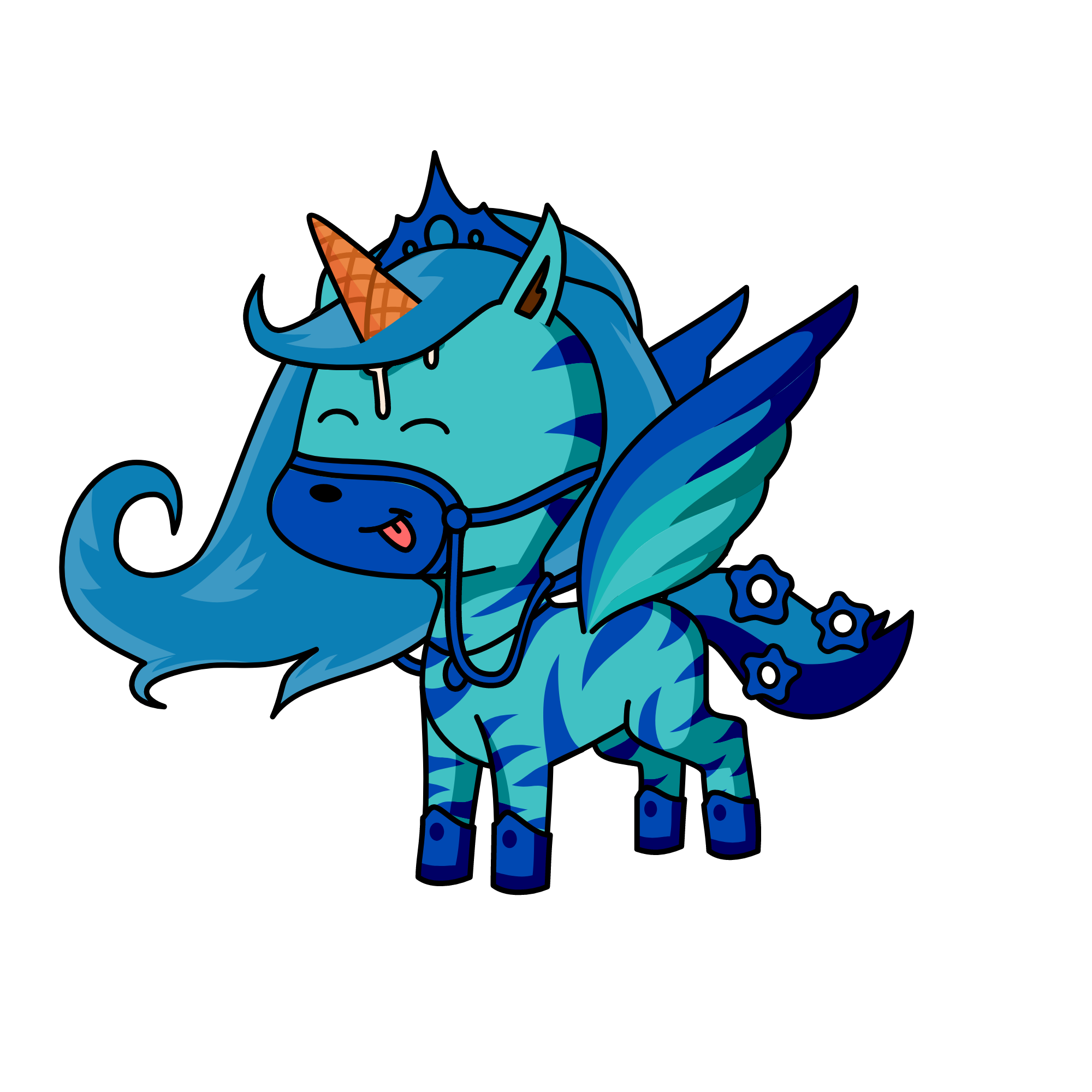 Glacier , the unicorn
