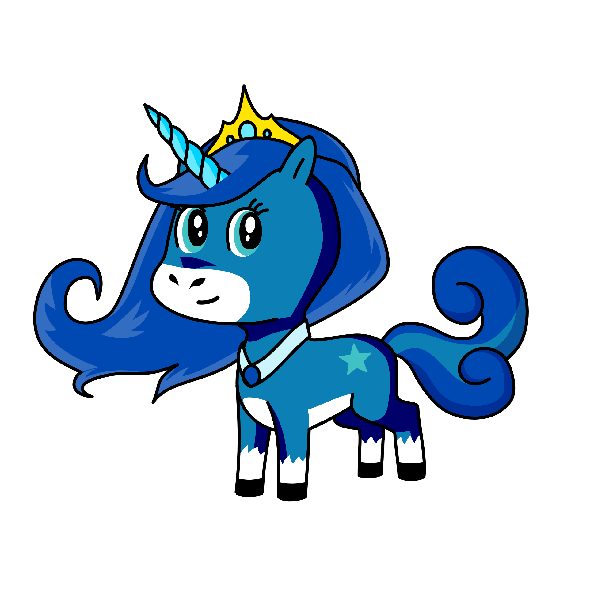 luna, the unicorn