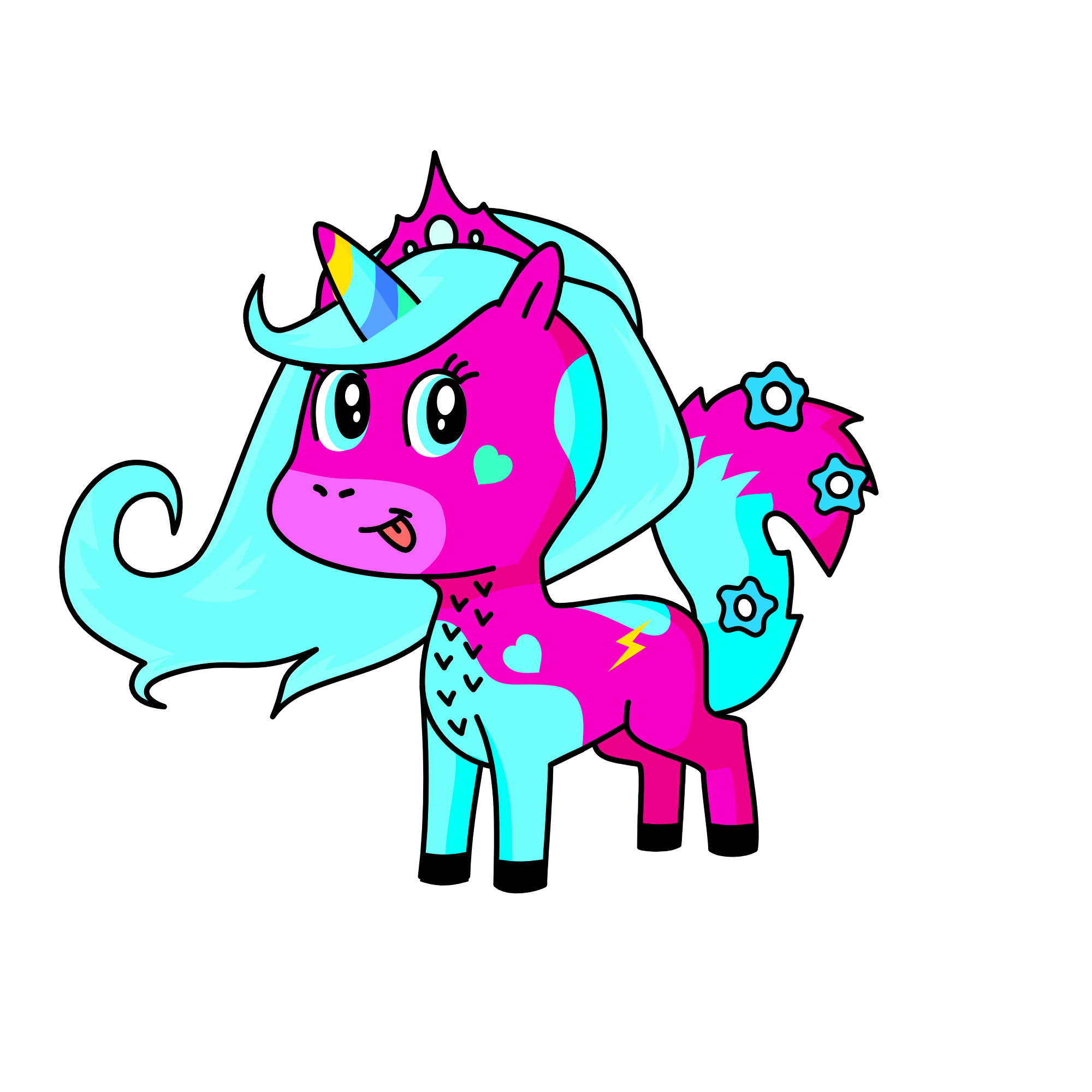 funny, the unicorn