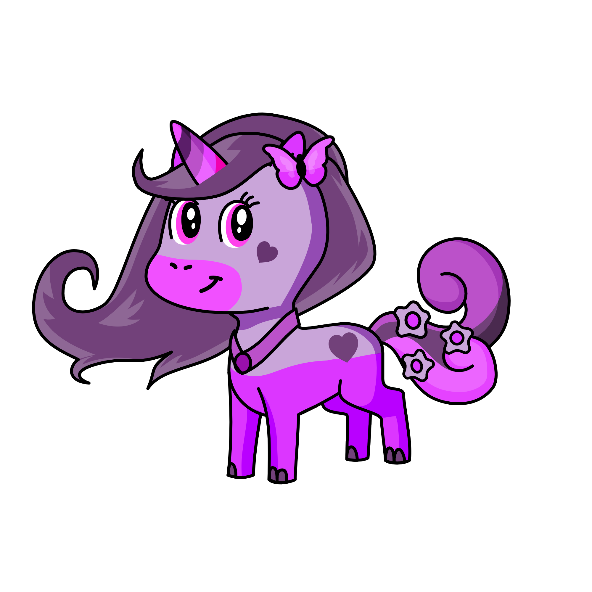moon light, the unicorn
