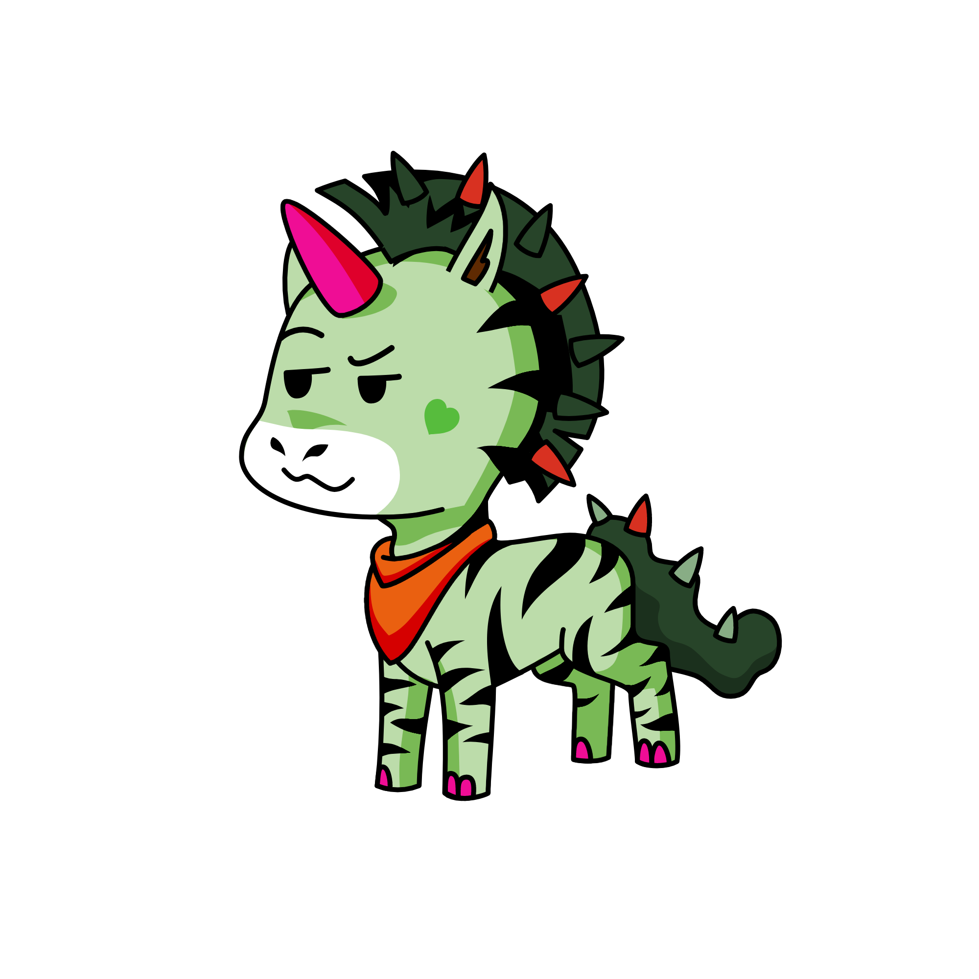 punker yasss, the unicorn