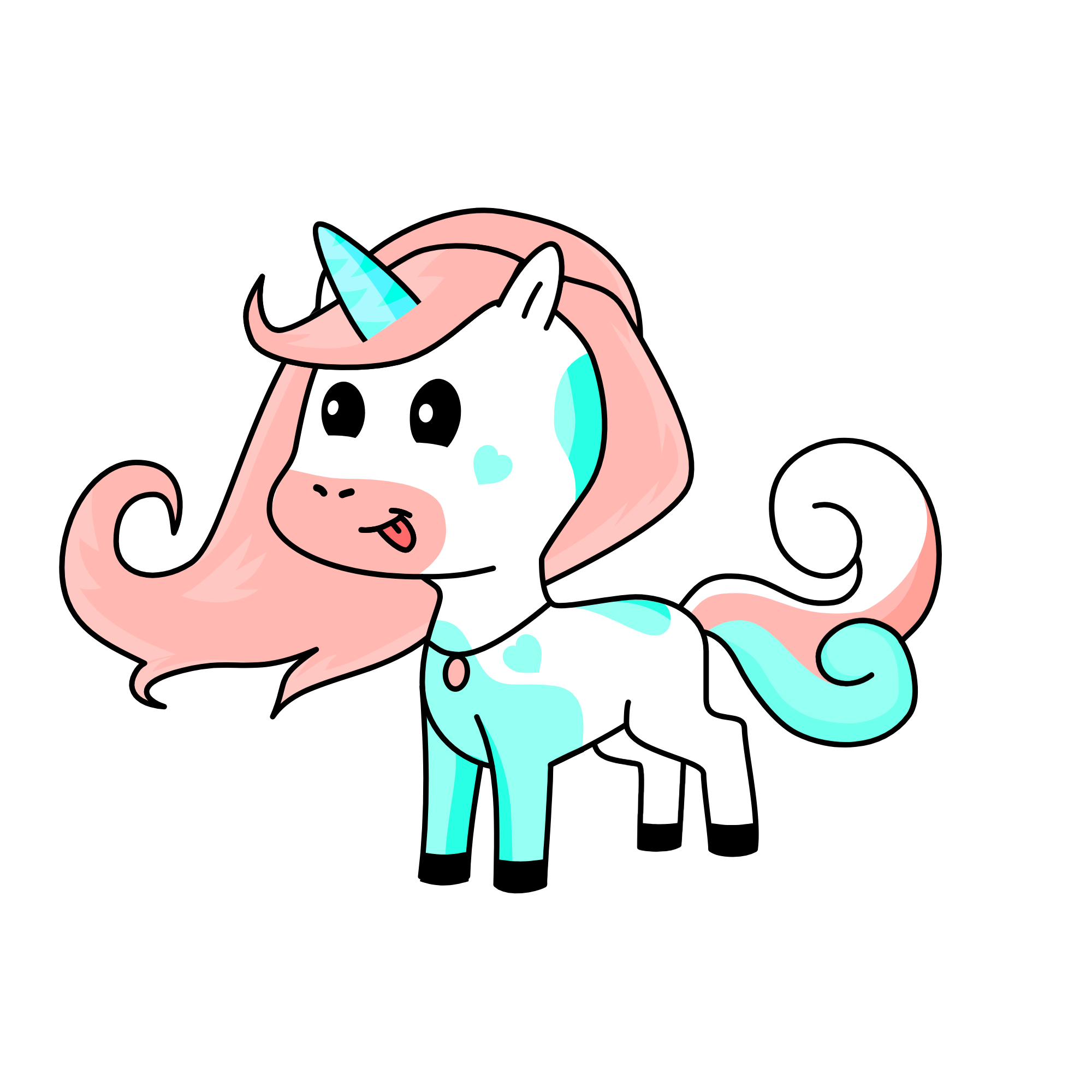Cotton Candy, the unicorn