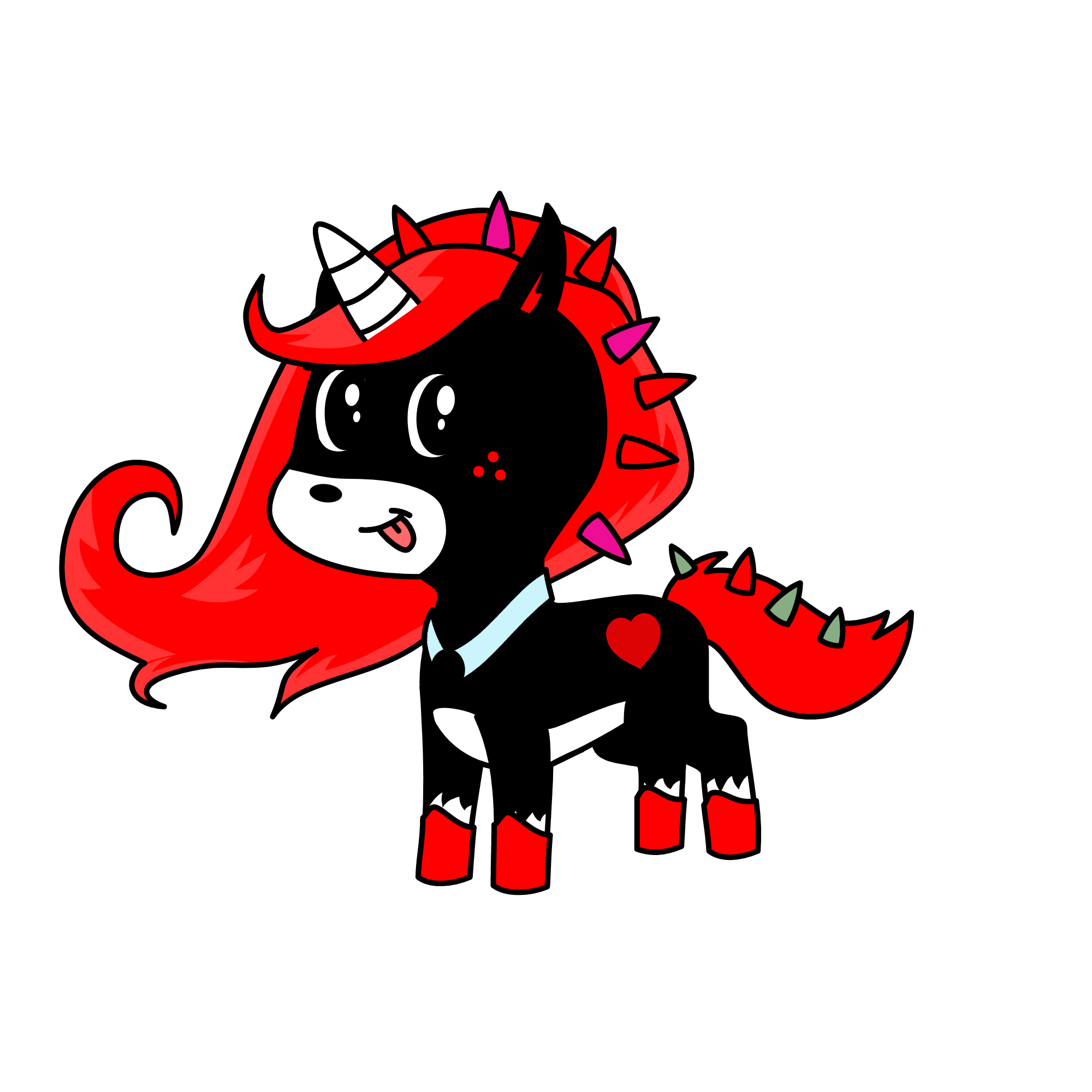 🧑✈️🥷🌑🌓🌖🌘, the unicorn