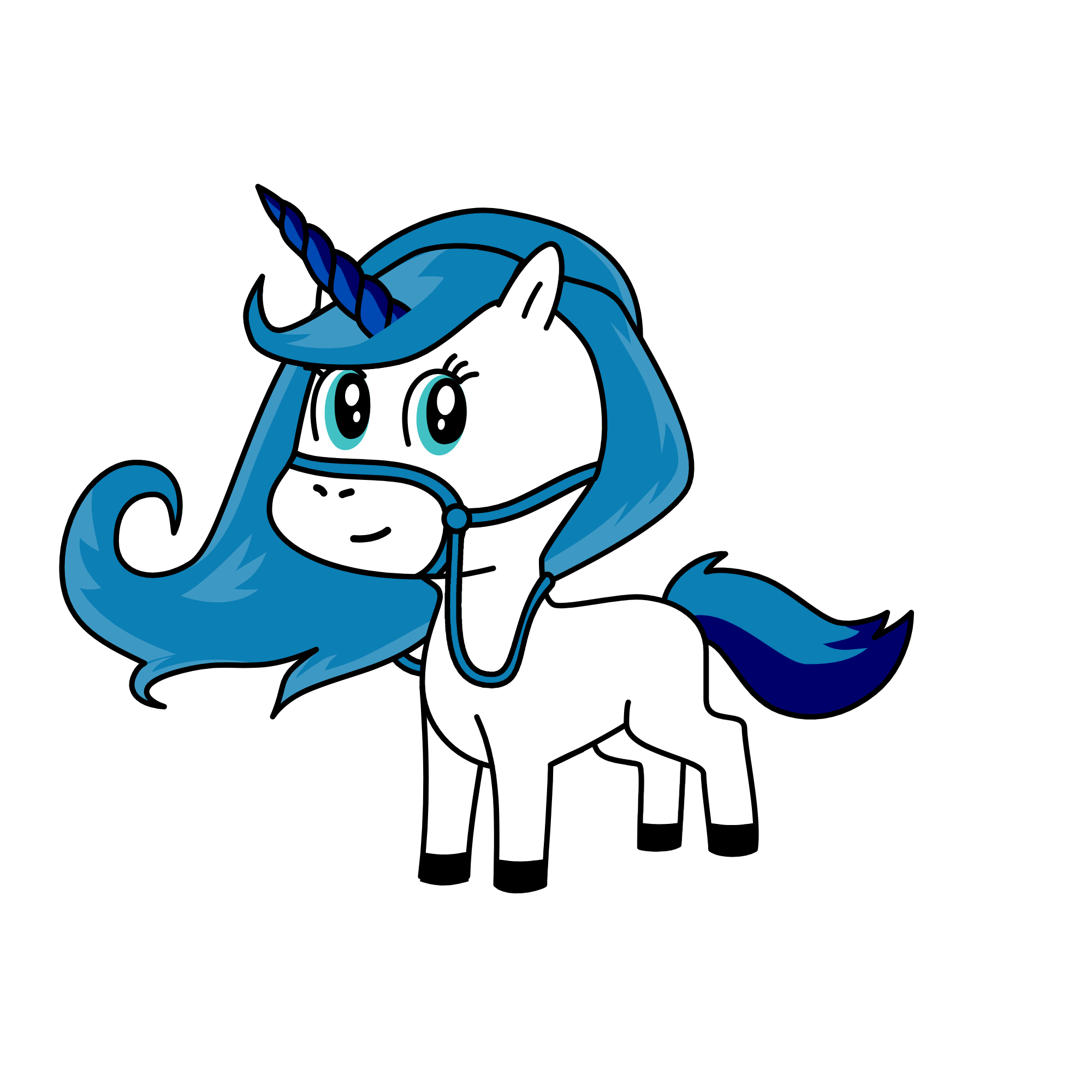 h, the unicorn