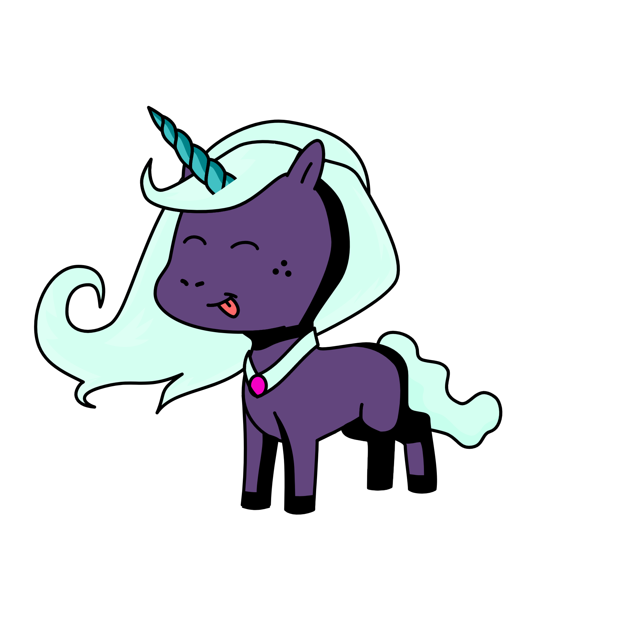 Luna, the unicorn