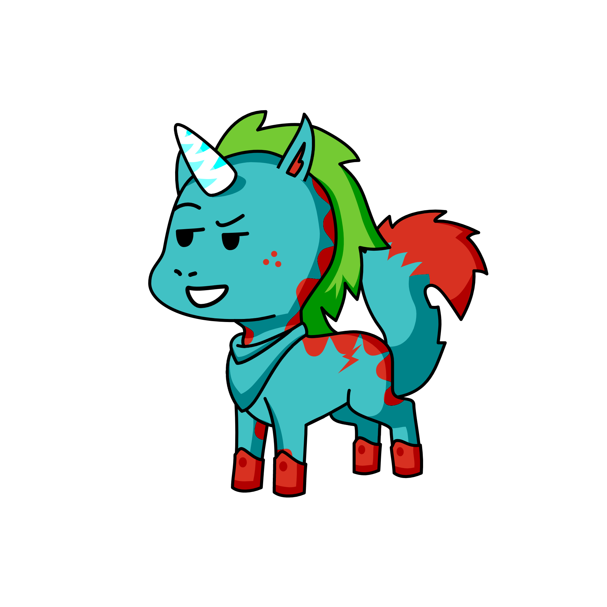 jj, the unicorn