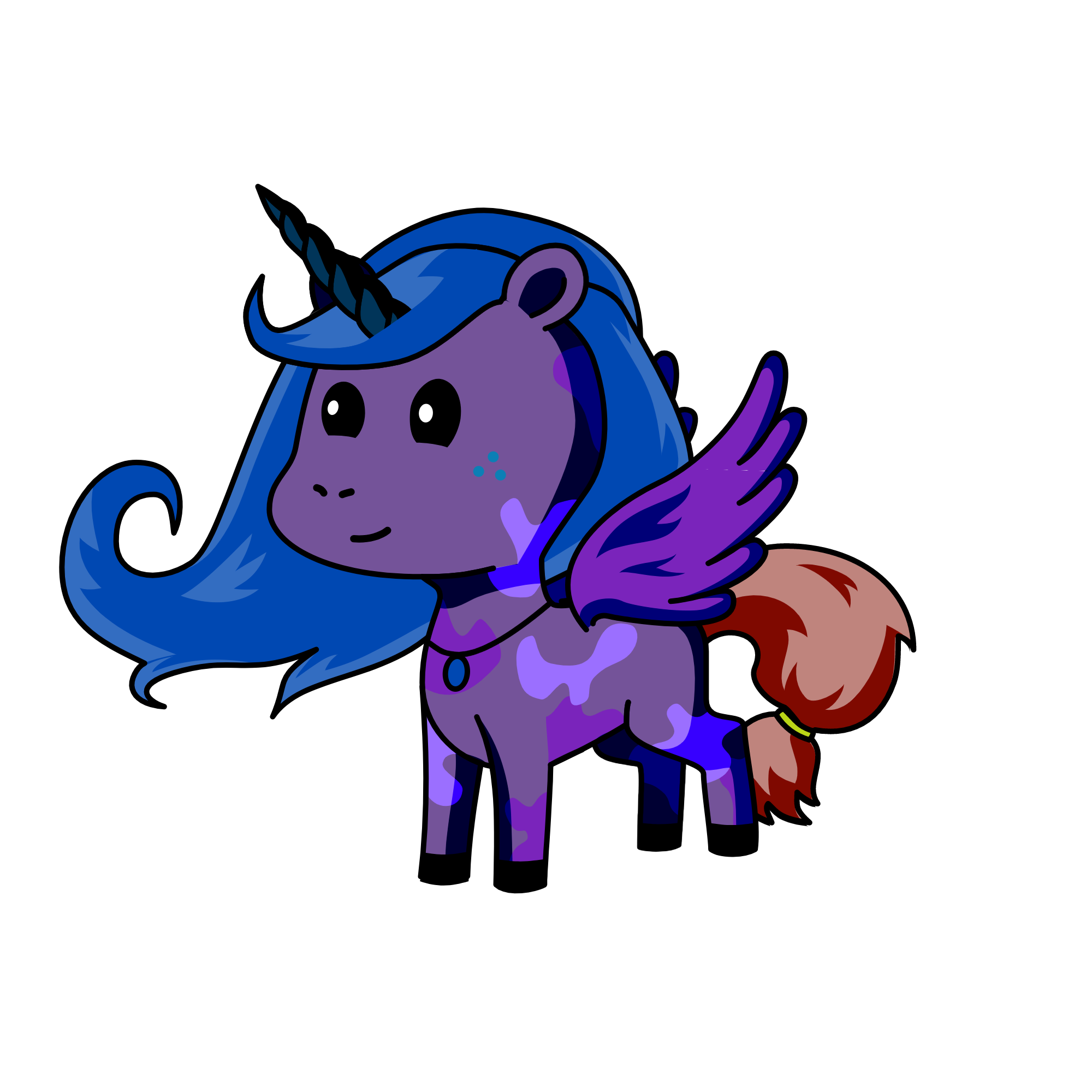 Midnight, the unicorn