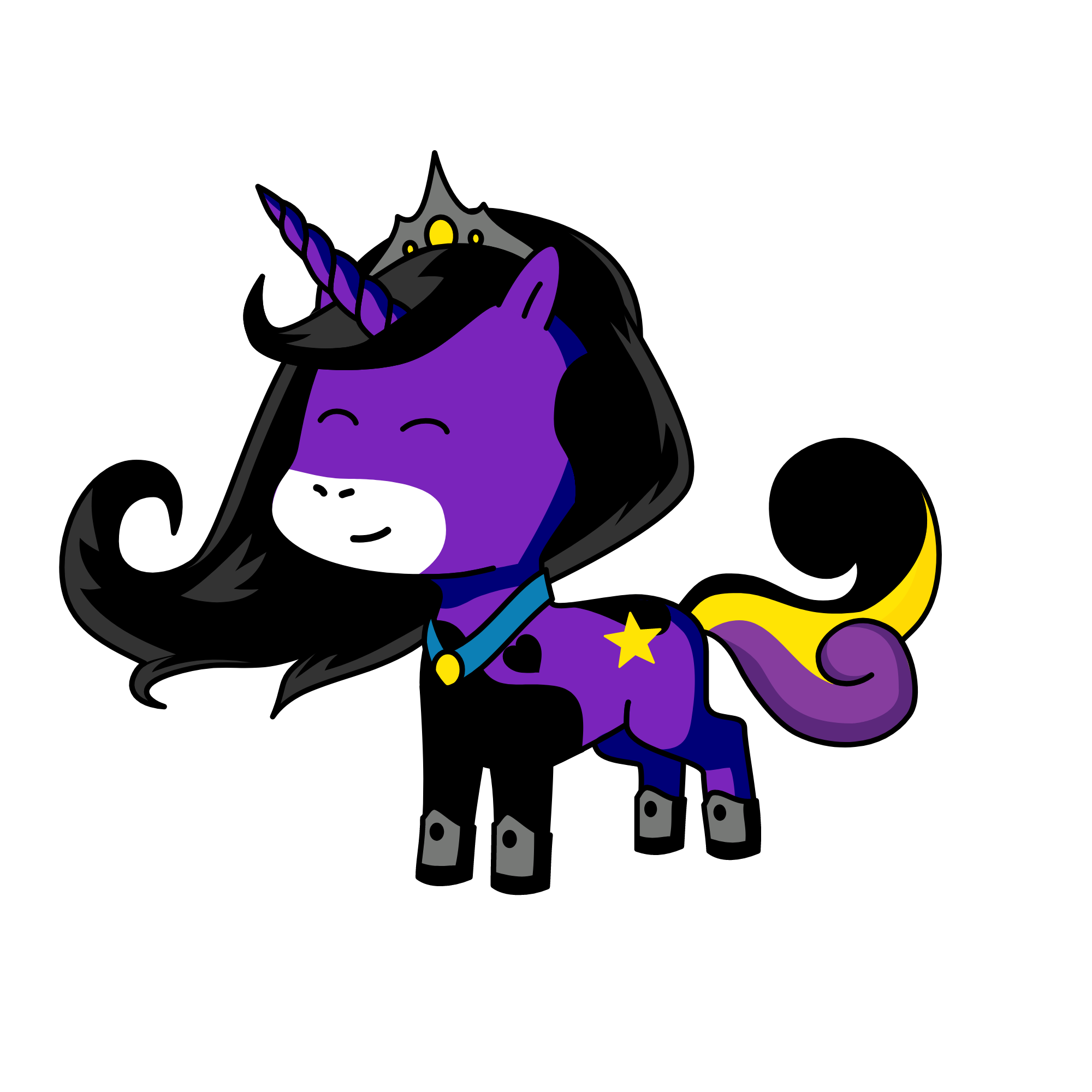 Luna, the unicorn