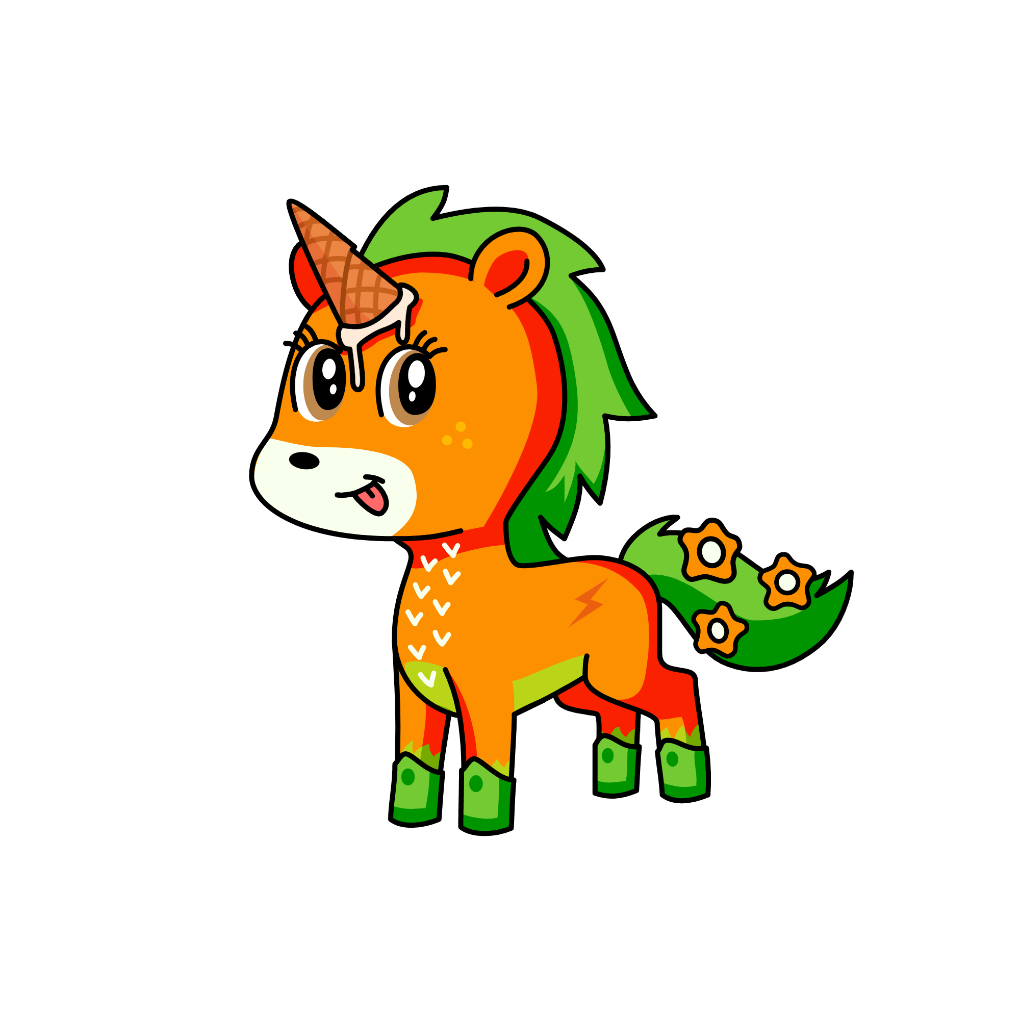 Ice Cream Pumpkin Spice, the unicorn