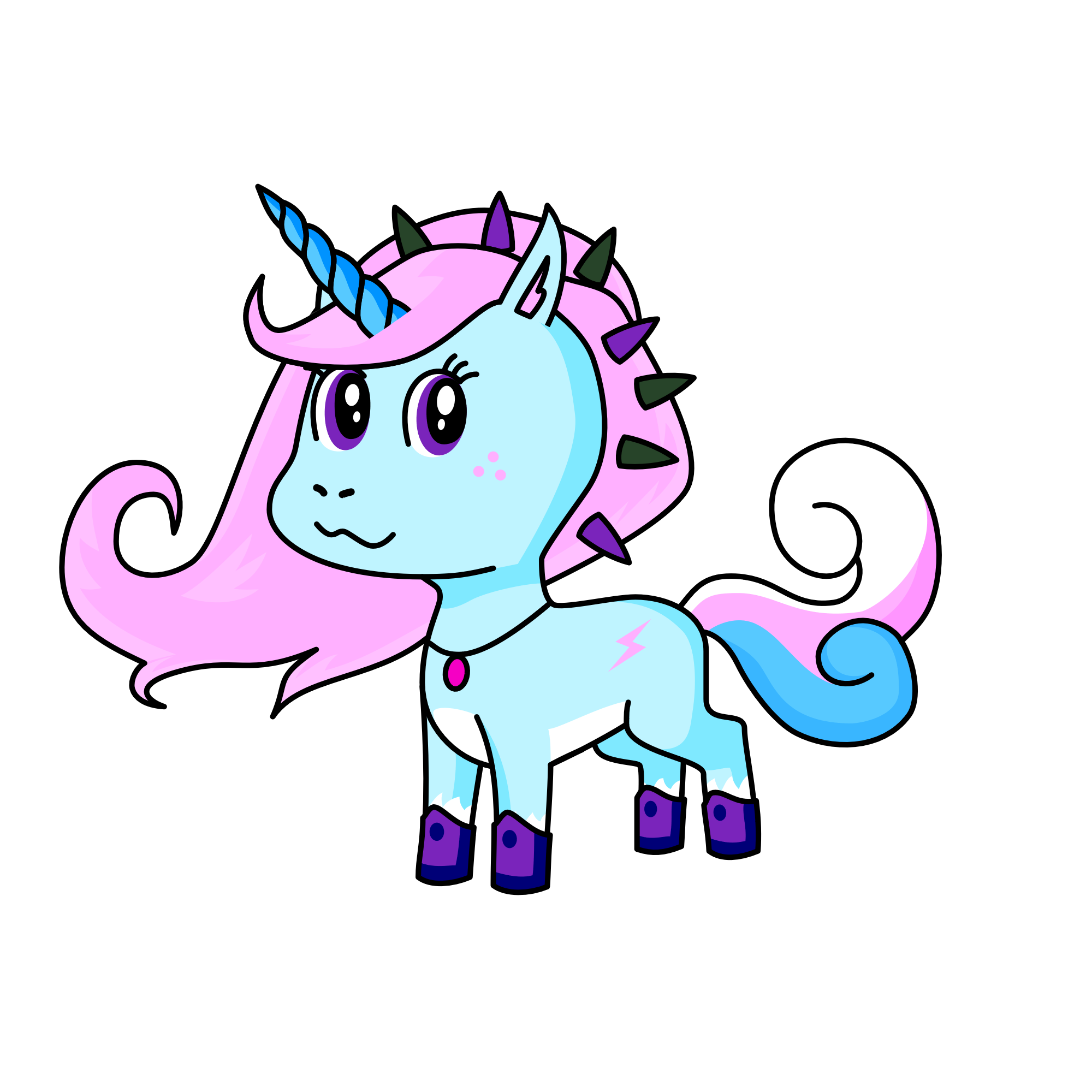 LucyFurr, the unicorn
