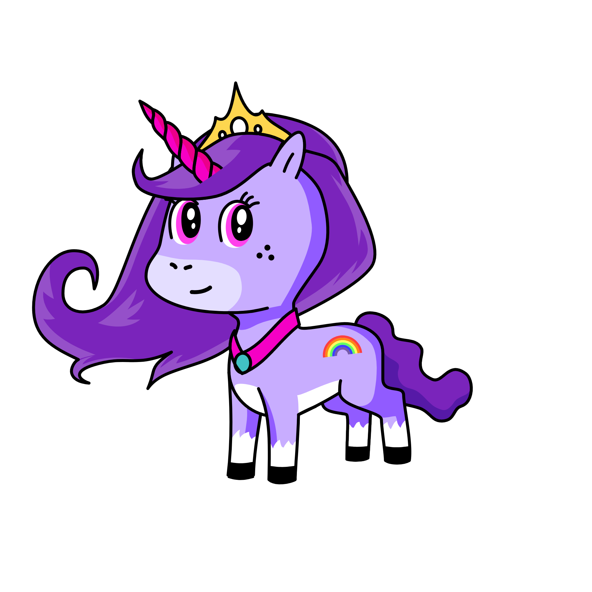 Grandie, the unicorn