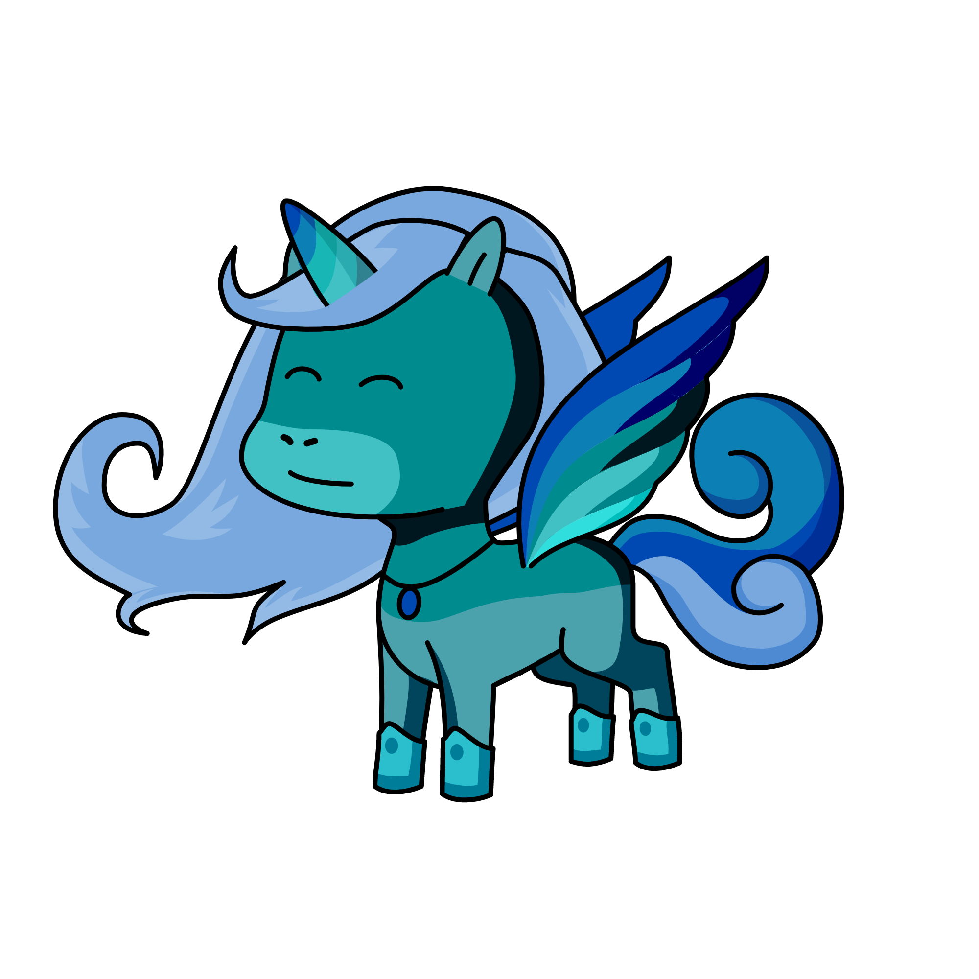 Twilight, the unicorn