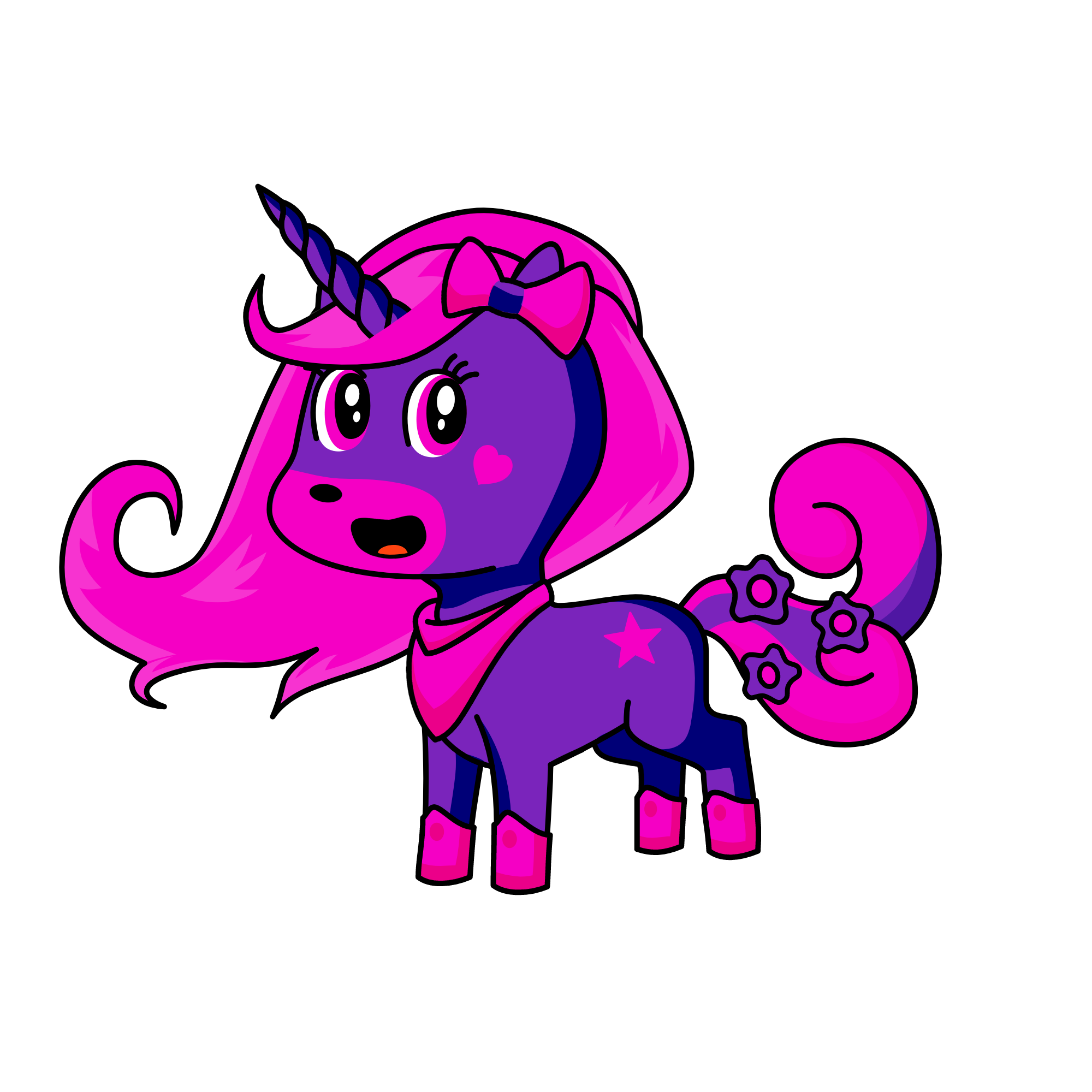 princess sanjana, the unicorn
