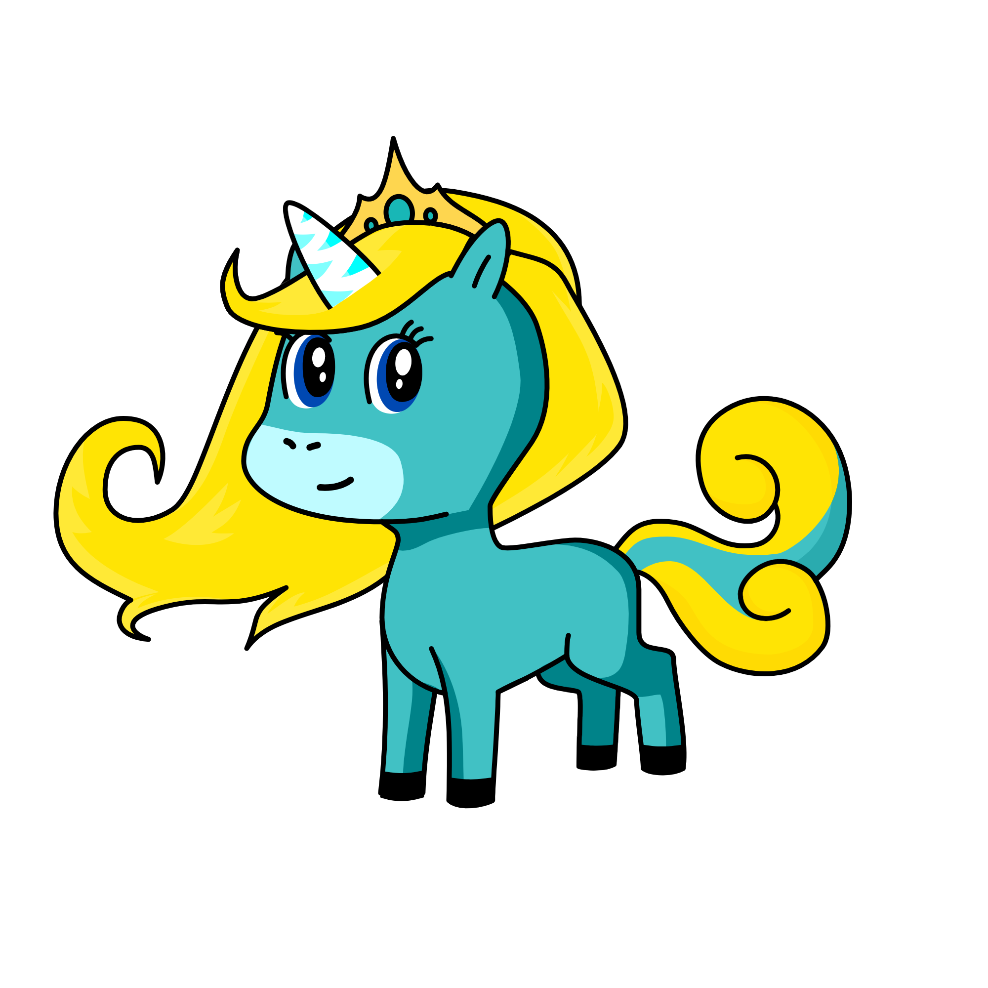 Elsa, the unicorn