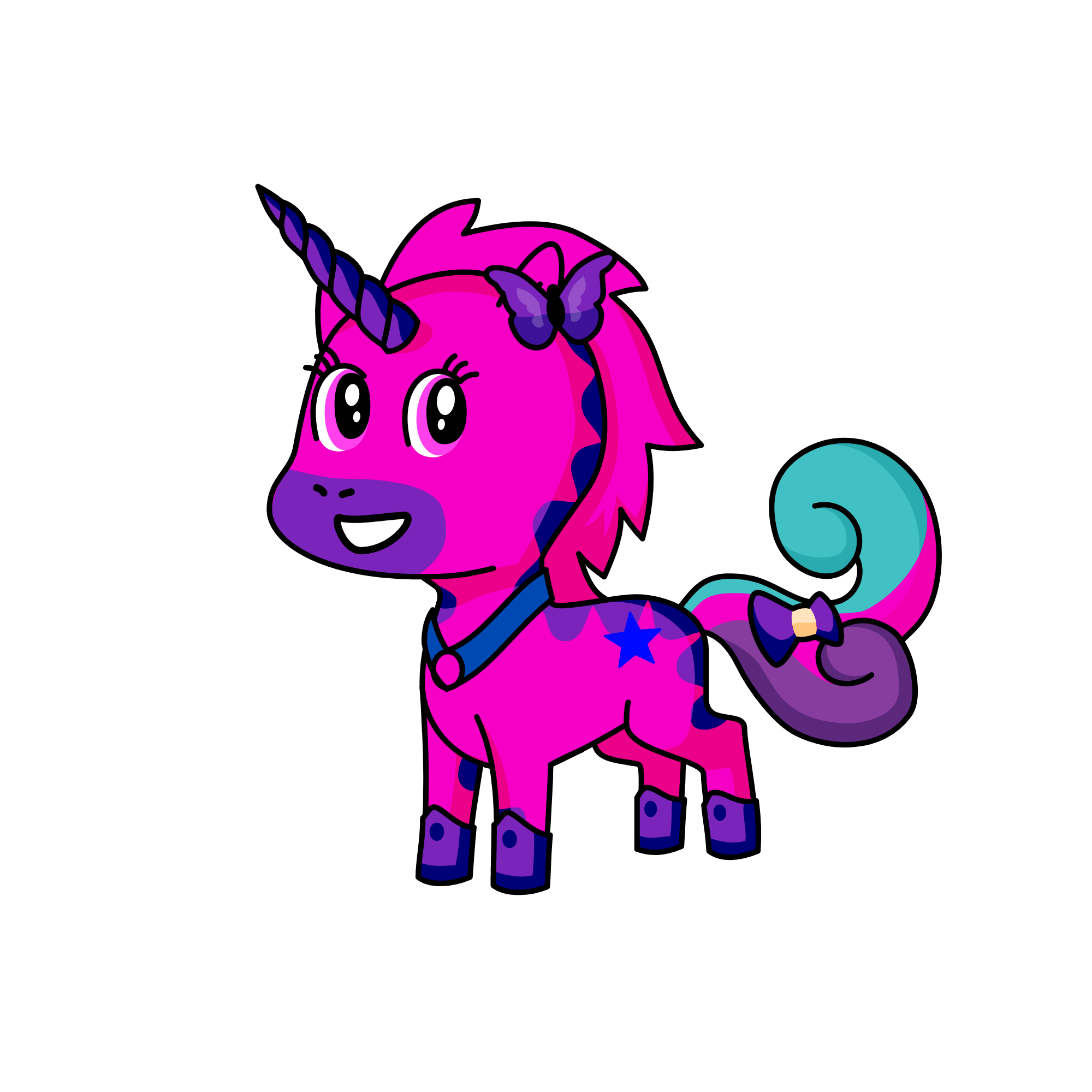 Marine, the unicorn