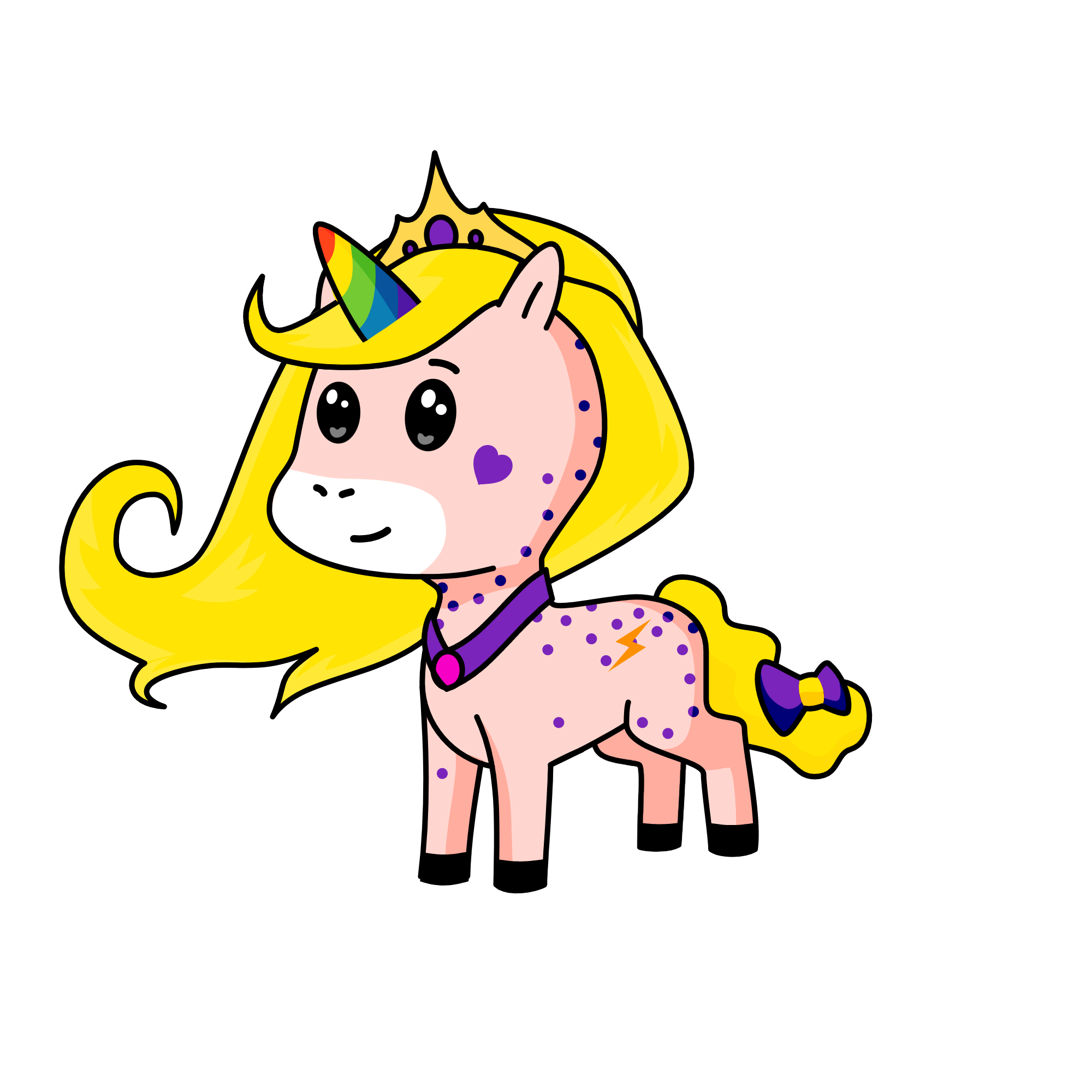 moon light, the unicorn