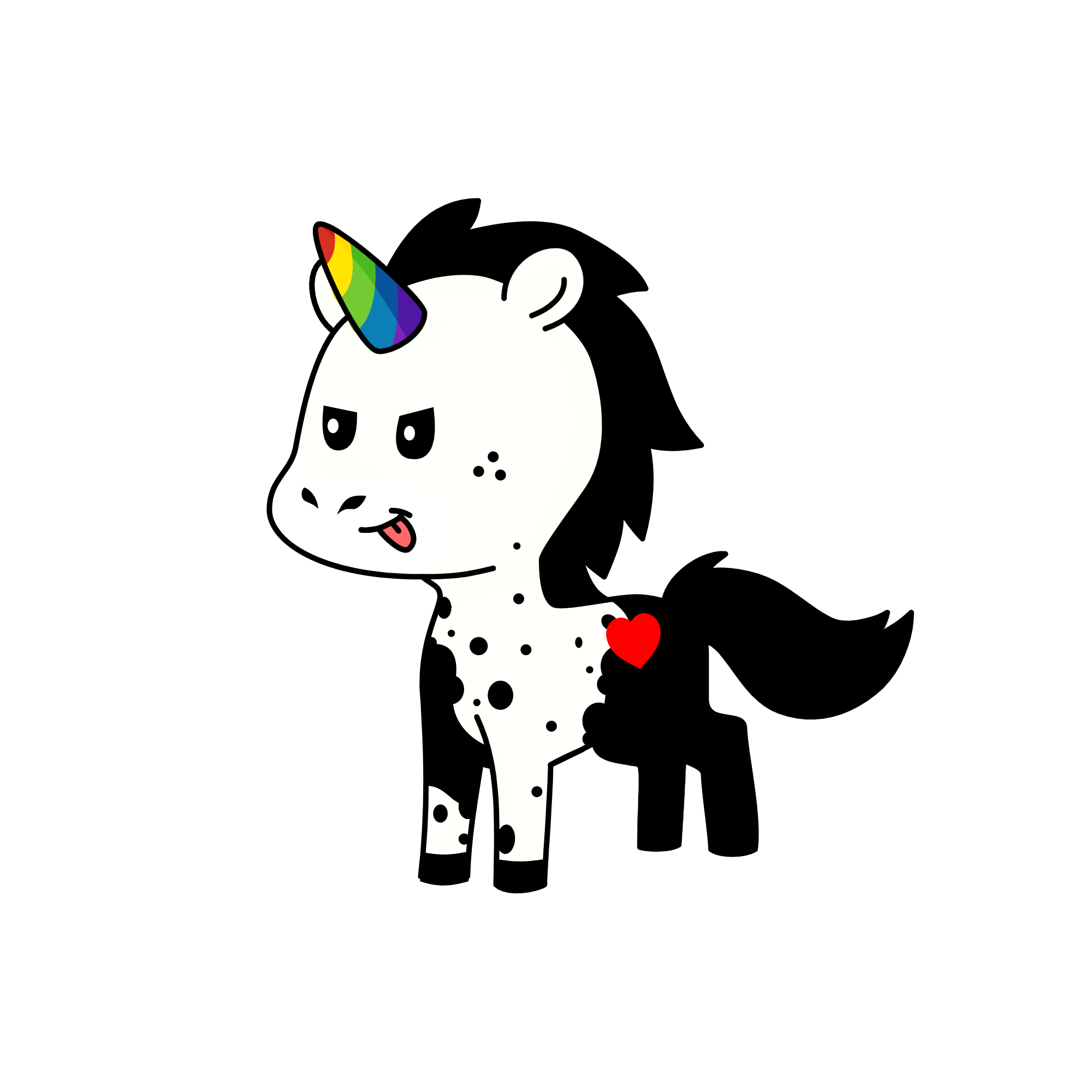 mimi black, the unicorn
