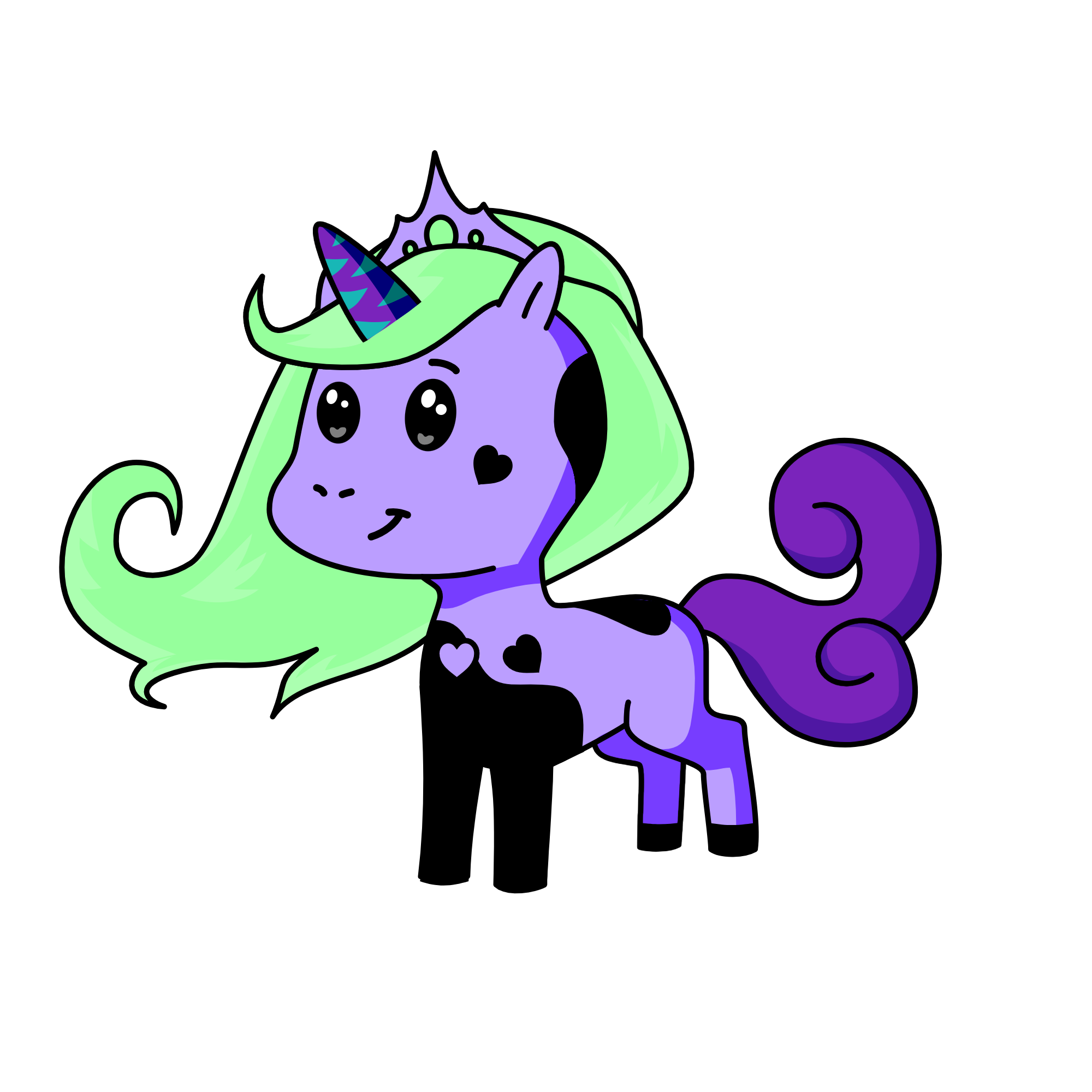 Rubi, the unicorn