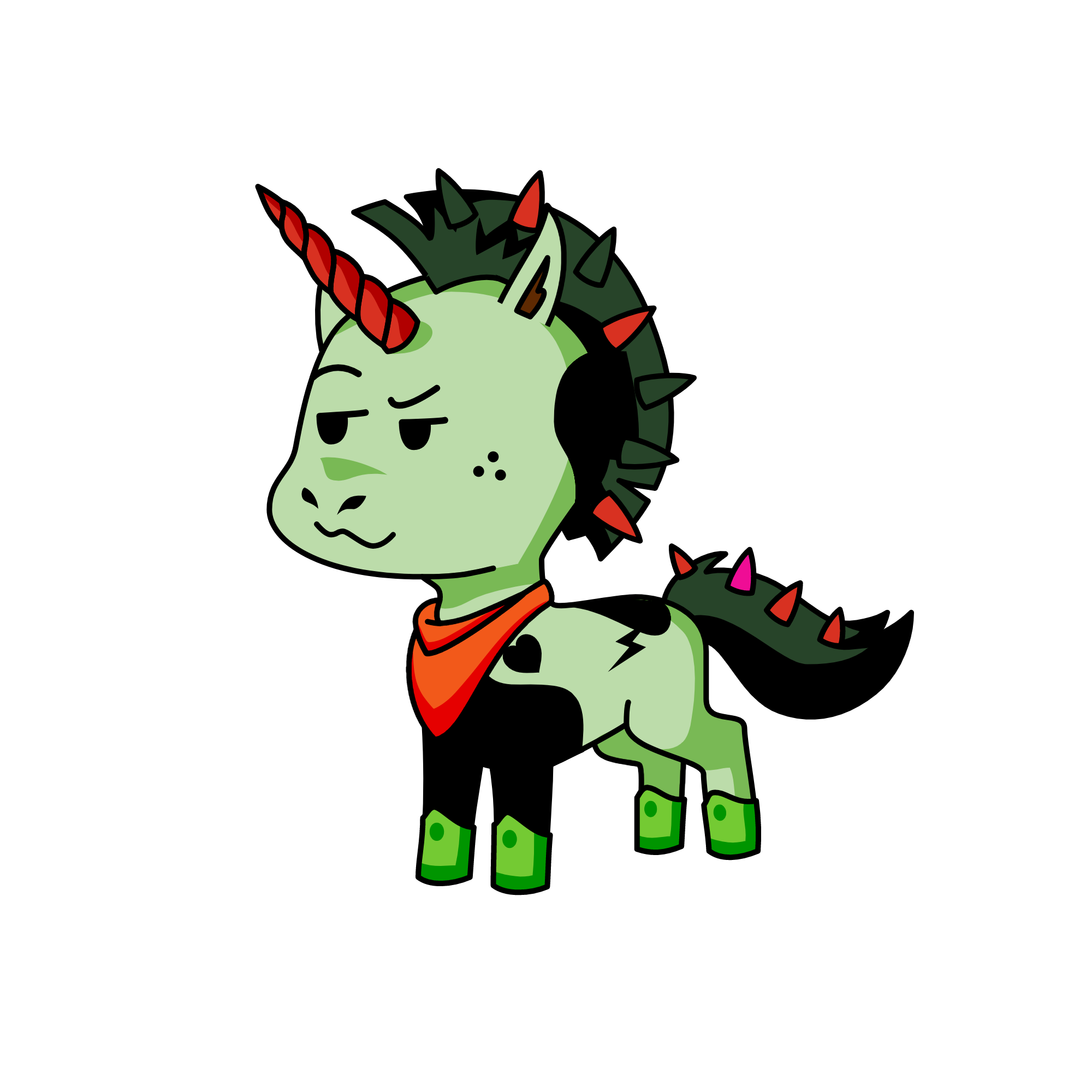 chicken wing yoyo, the unicorn
