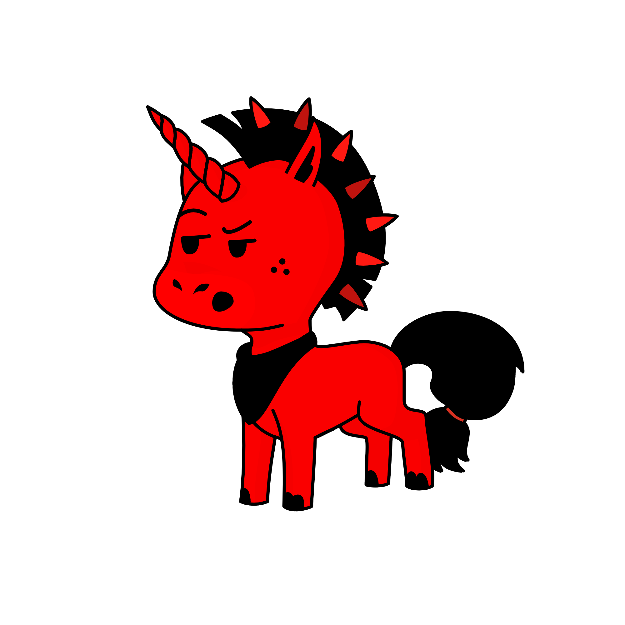 d, the unicorn