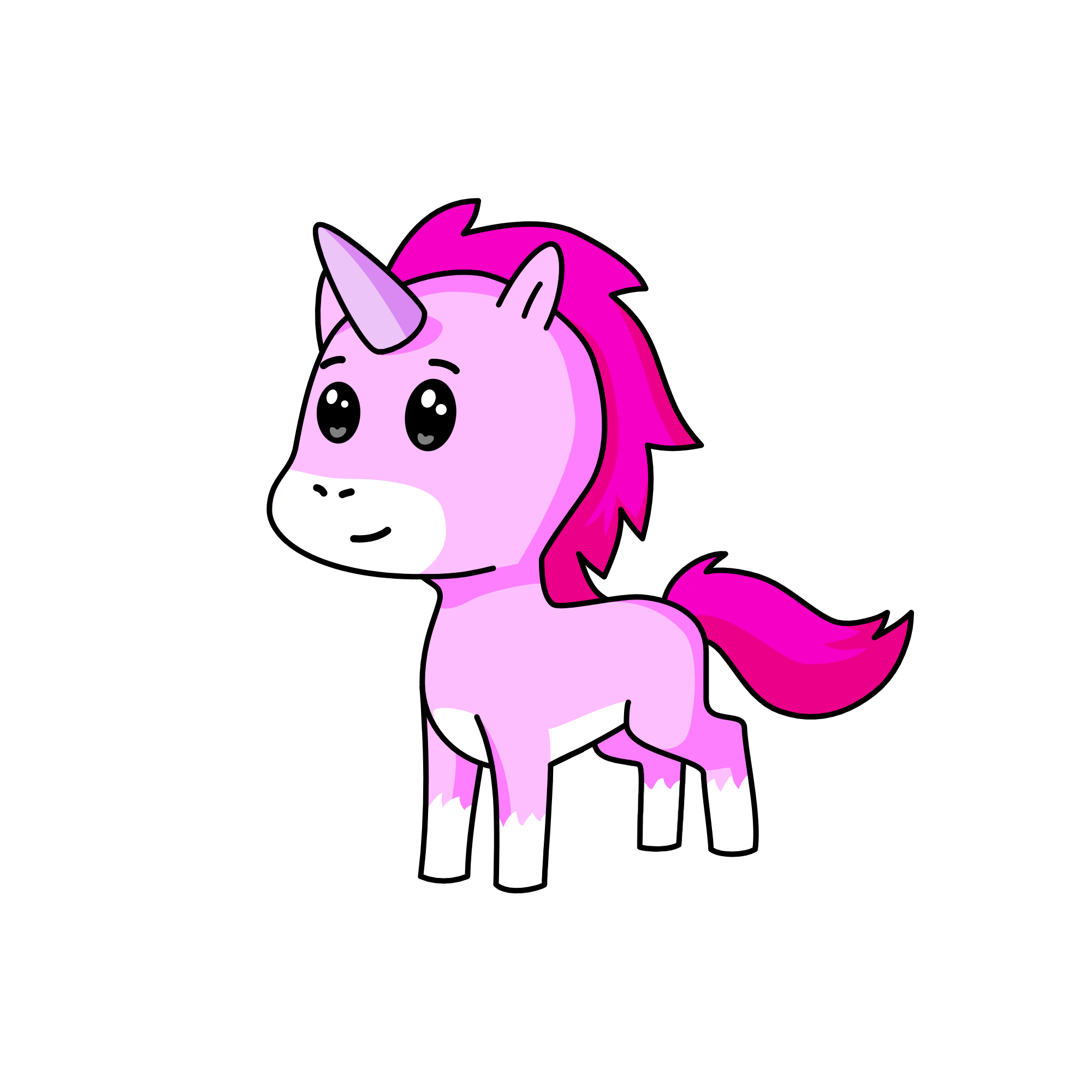 Dreamy, the unicorn
