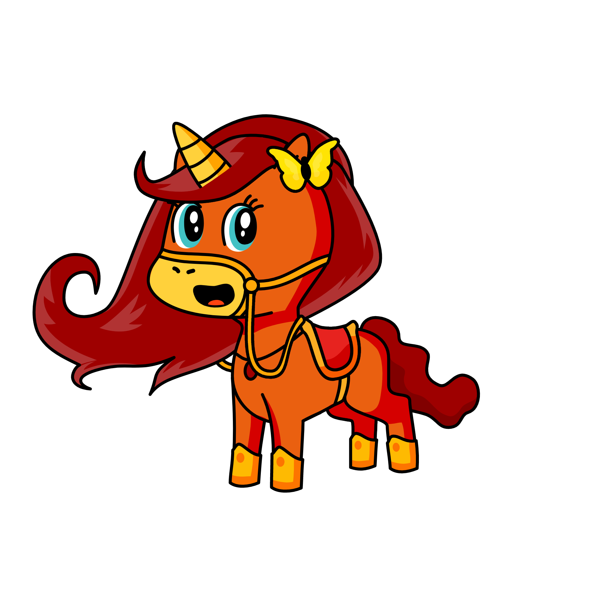 Sky, the unicorn
