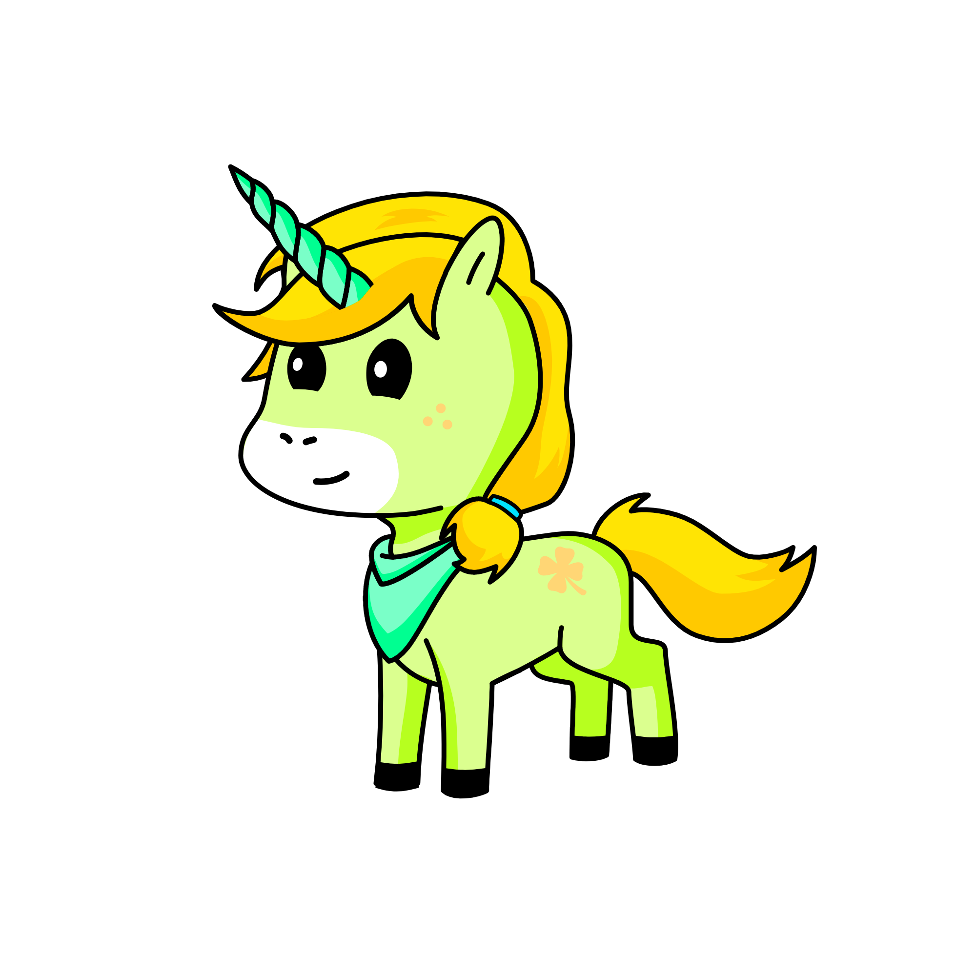 Apple Blossom, the unicorn