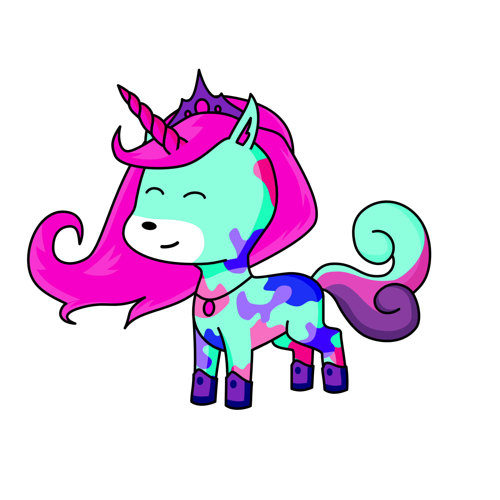 Luna, the unicorn
